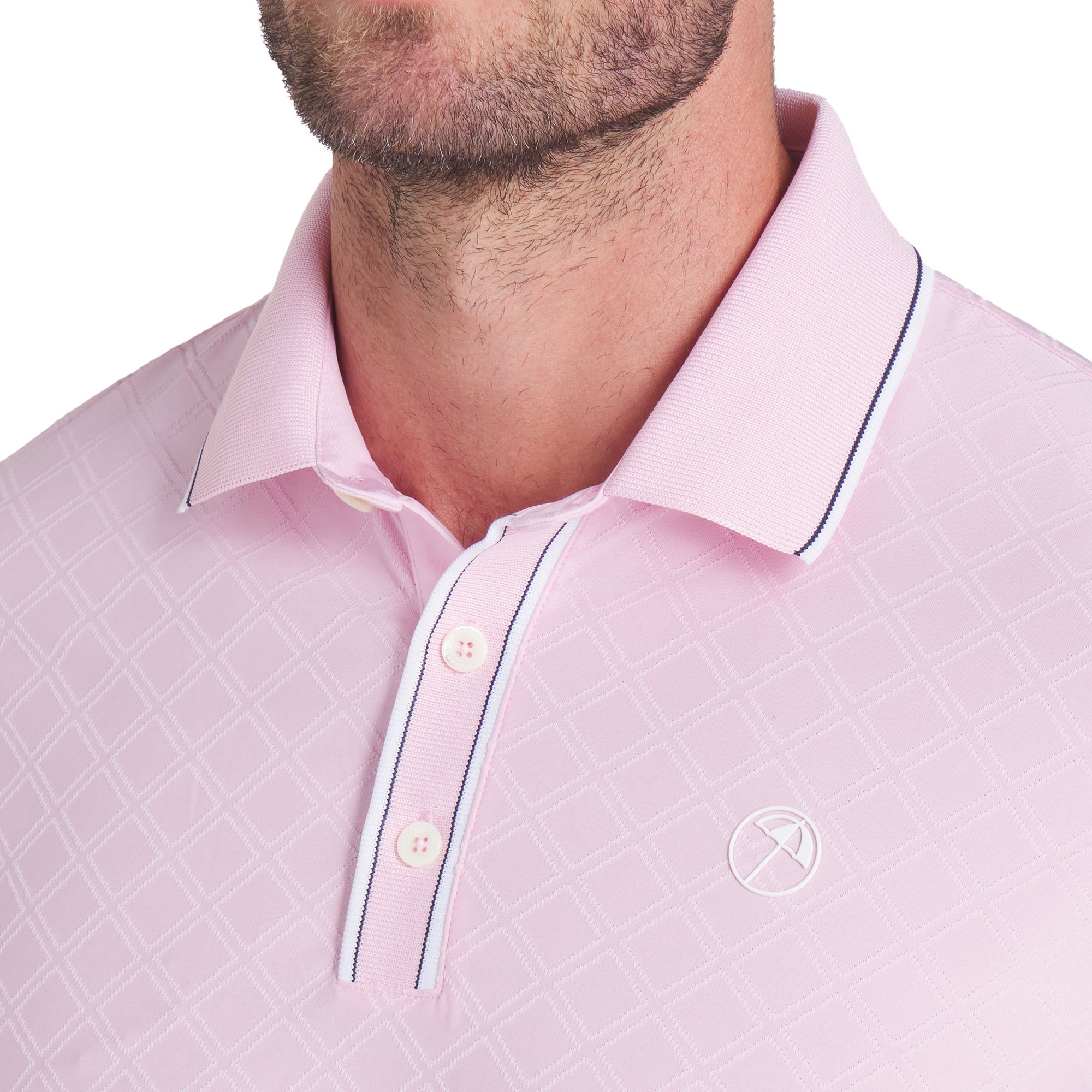PUMA X Arnold Palmer Men's Tipped Jacquard Golf Polo product image