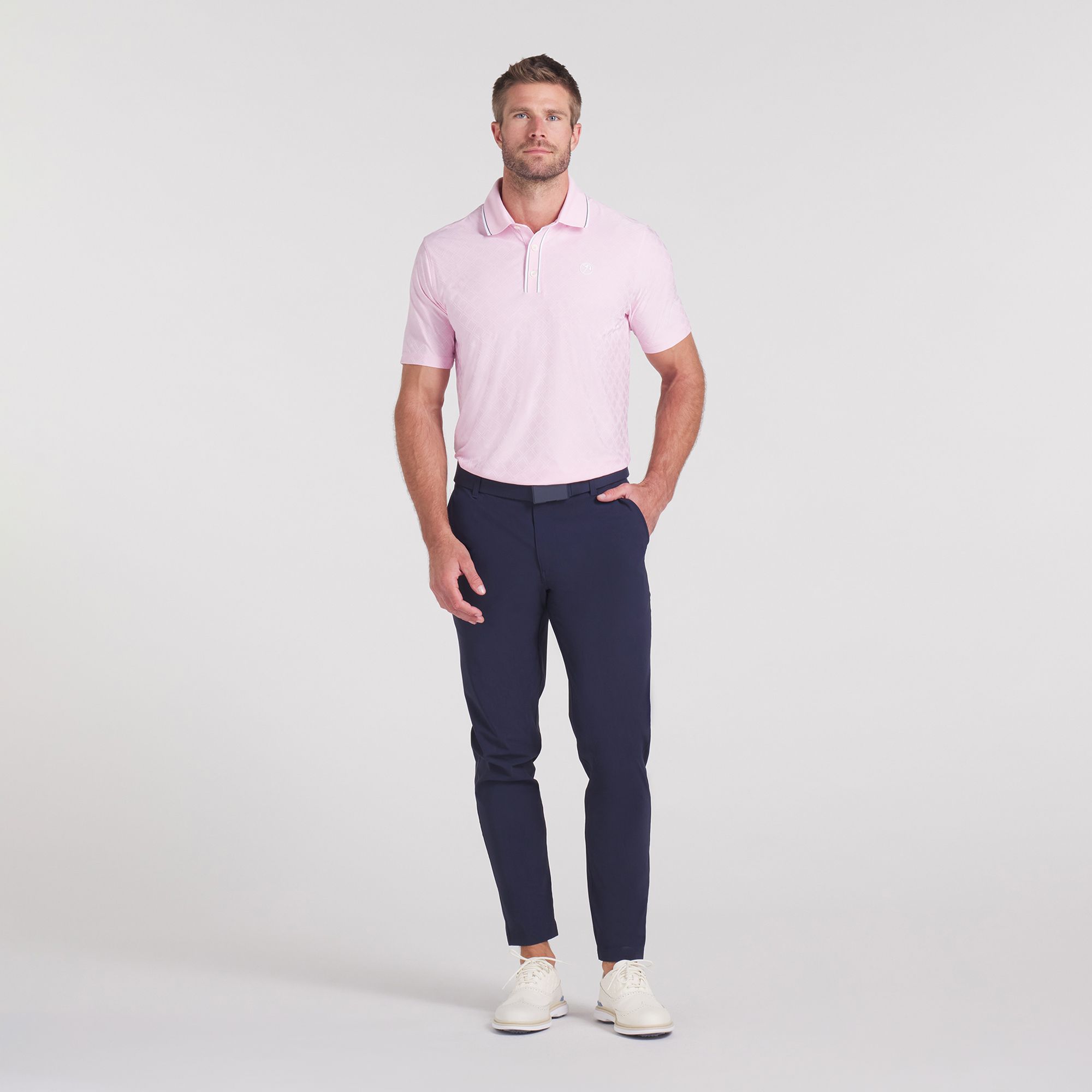 PUMA X Arnold Palmer Men's Tipped Jacquard Golf Polo product image