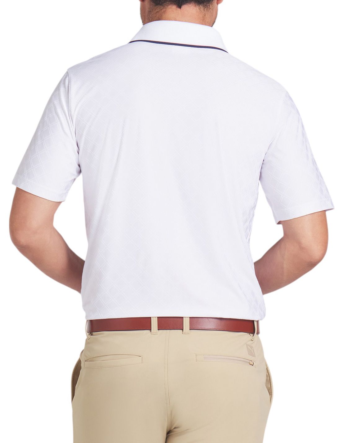 PUMA X Arnold Palmer Men's Tipped Jacquard Golf Polo product image