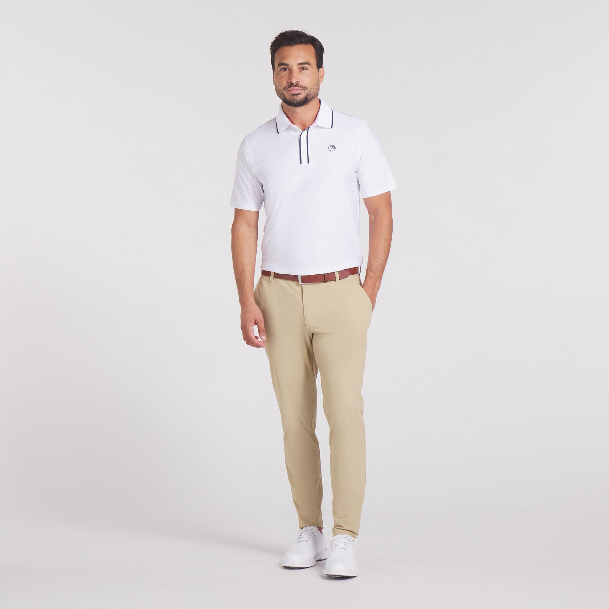 PUMA X Arnold Palmer Men's Tipped Jacquard Golf Polo product image