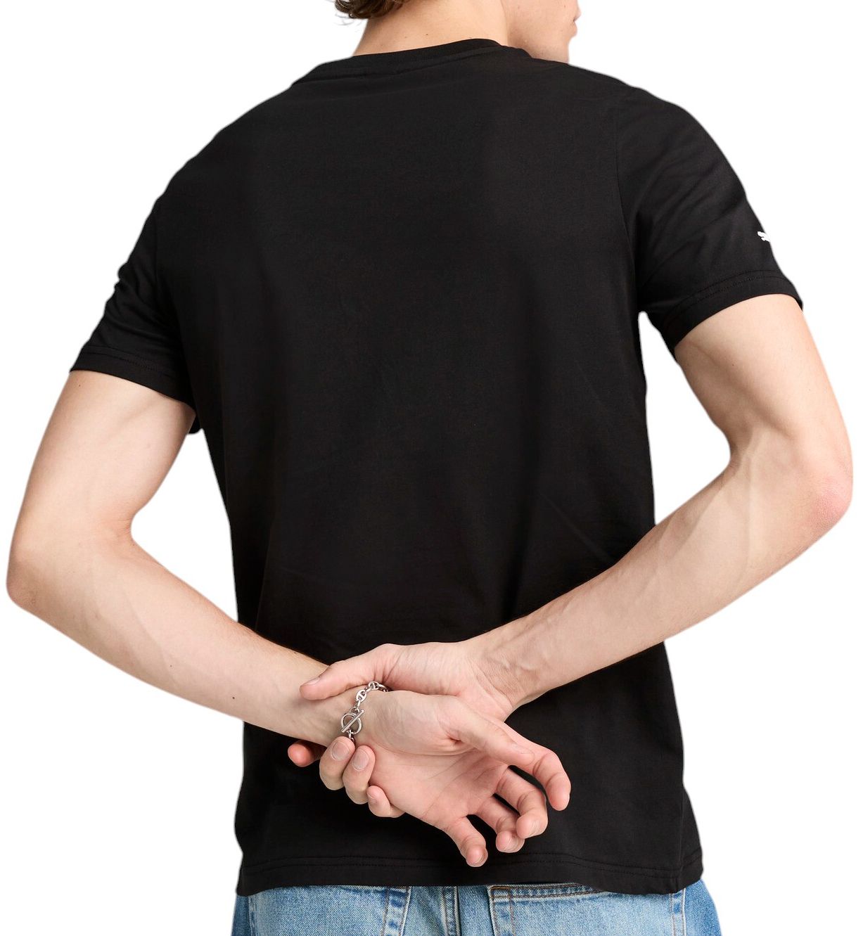 PUMA Men's F1 Ferrari Black Tonal Shield T-Shirt product image