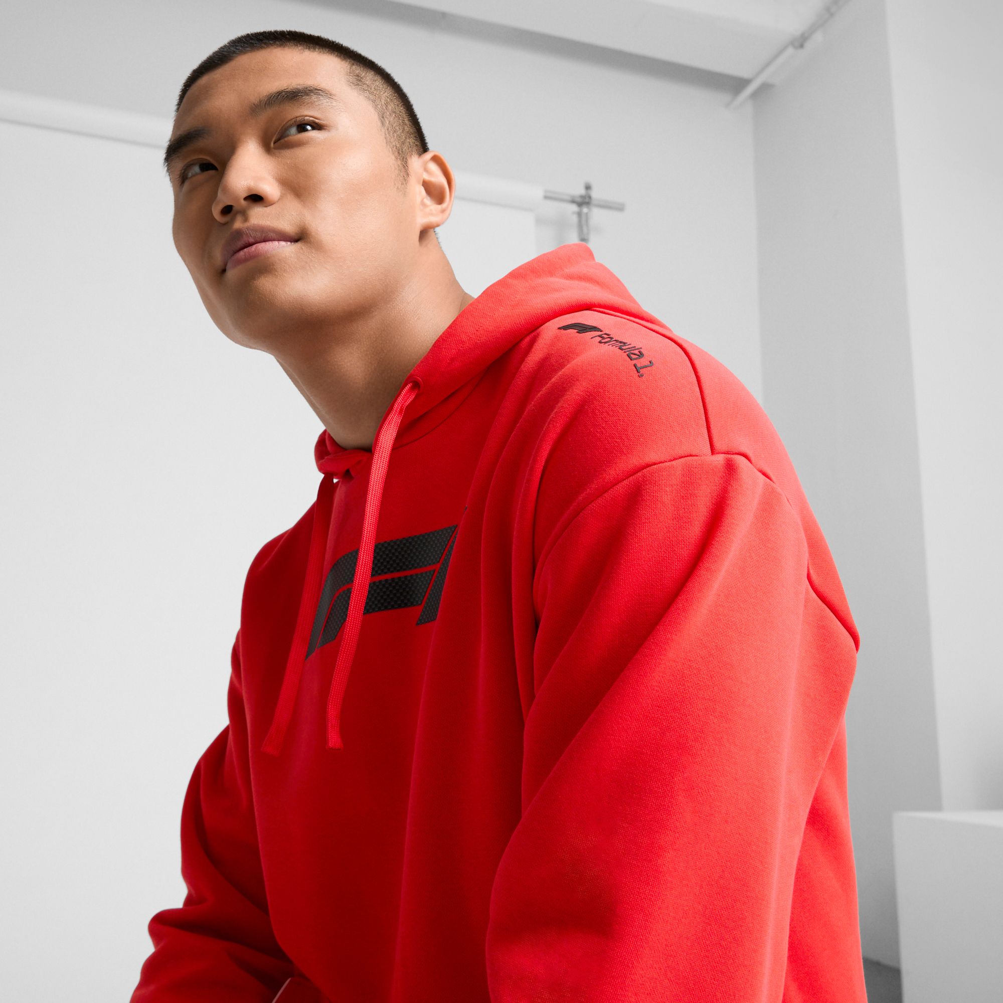 Puma Men's F1 Racing Red Raelaxed Essential Hoodie product image
