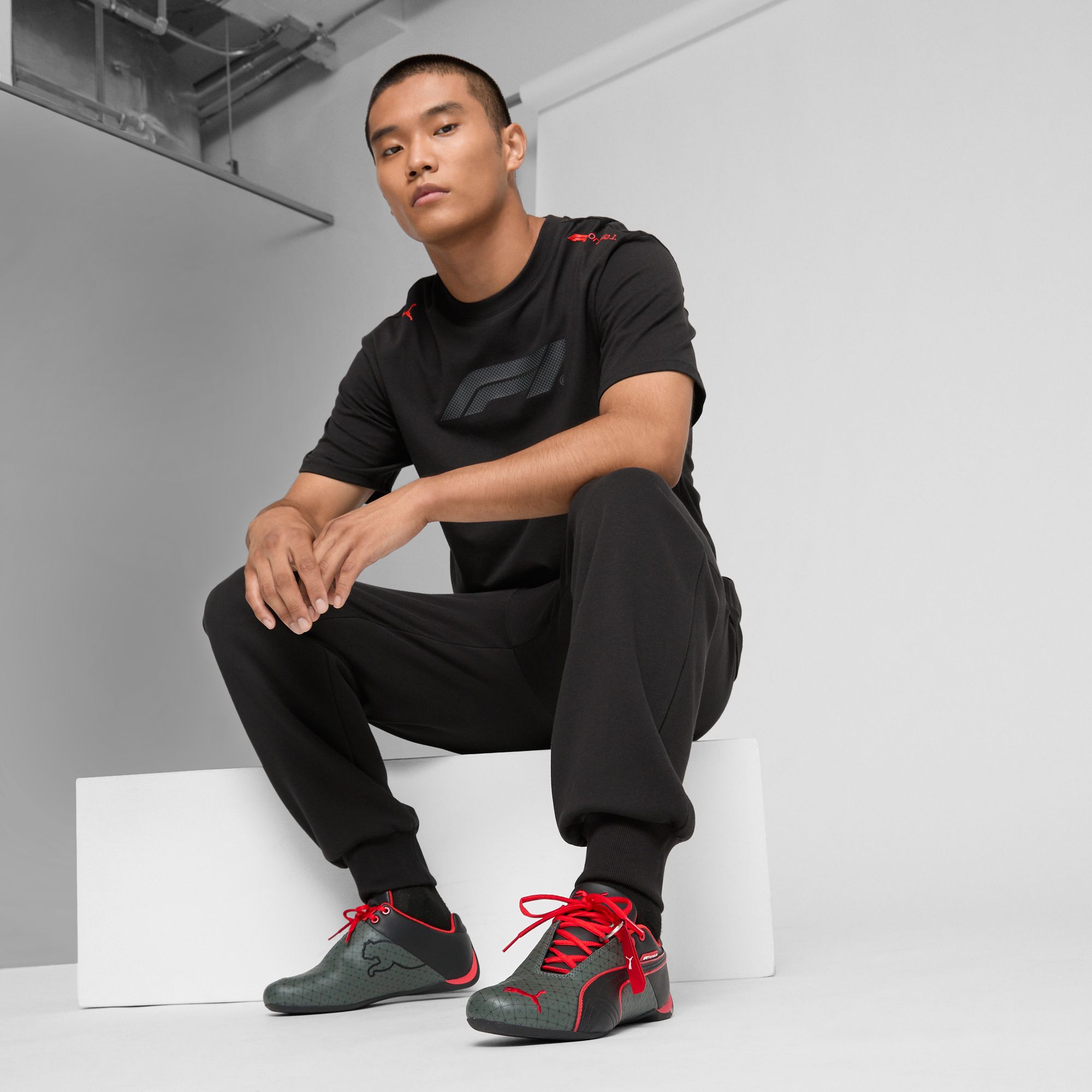 Puma Men's F1 Racing Black Essential Pants product image