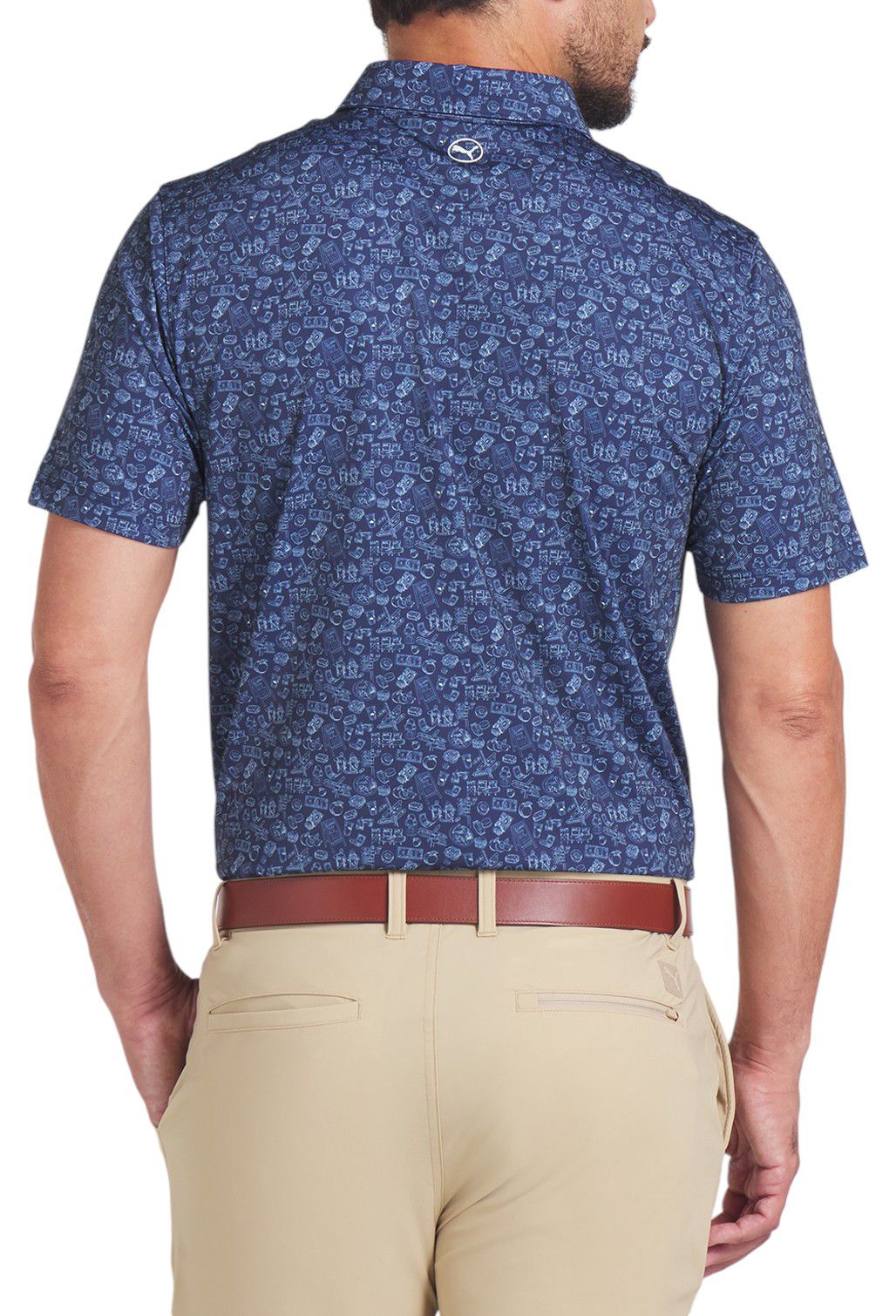 PUMA Men's MATTR Peach Stand Golf Polo product image