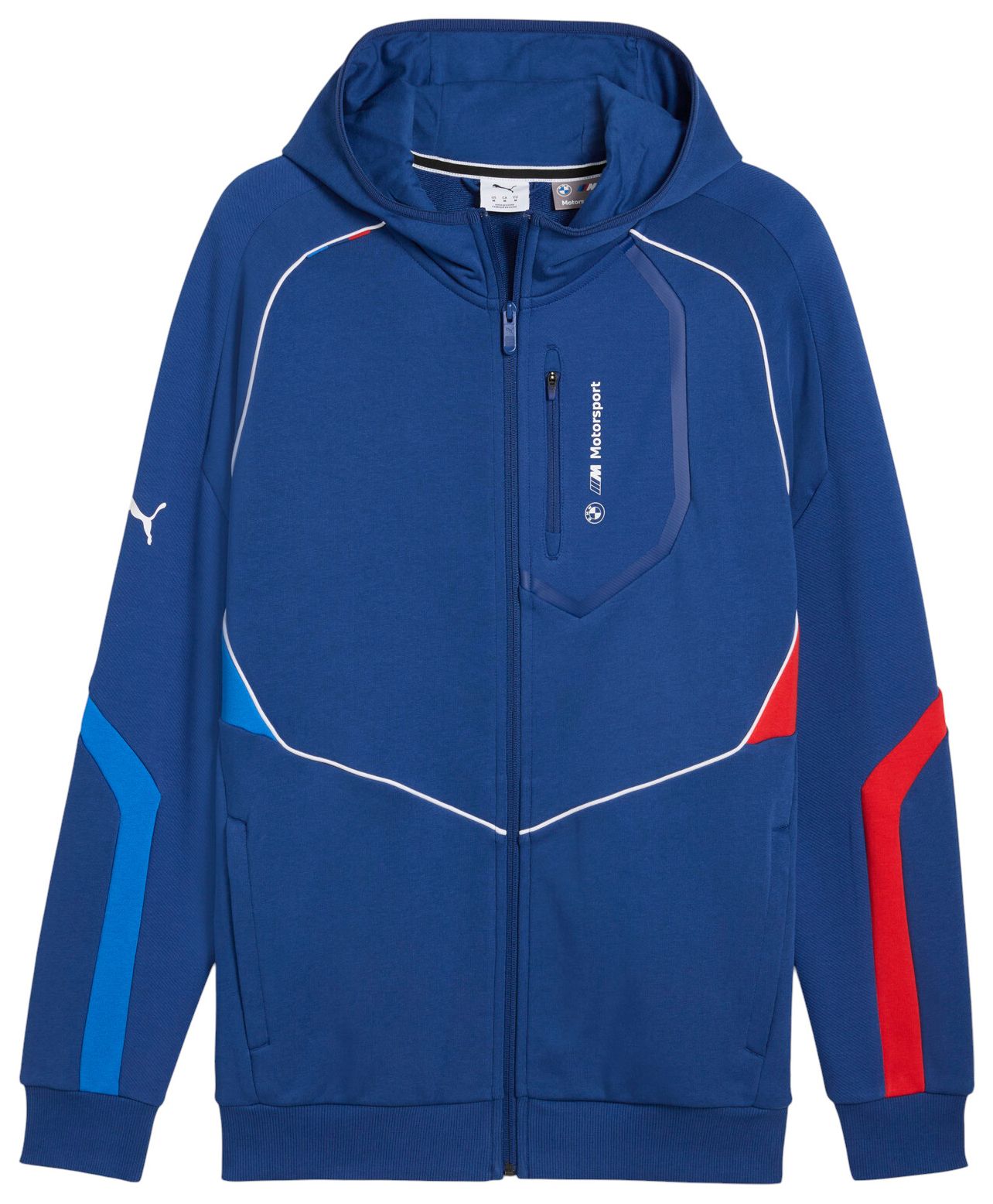PUMA Men's F1 BMW Navy Hooded Full Zip Jacket product image