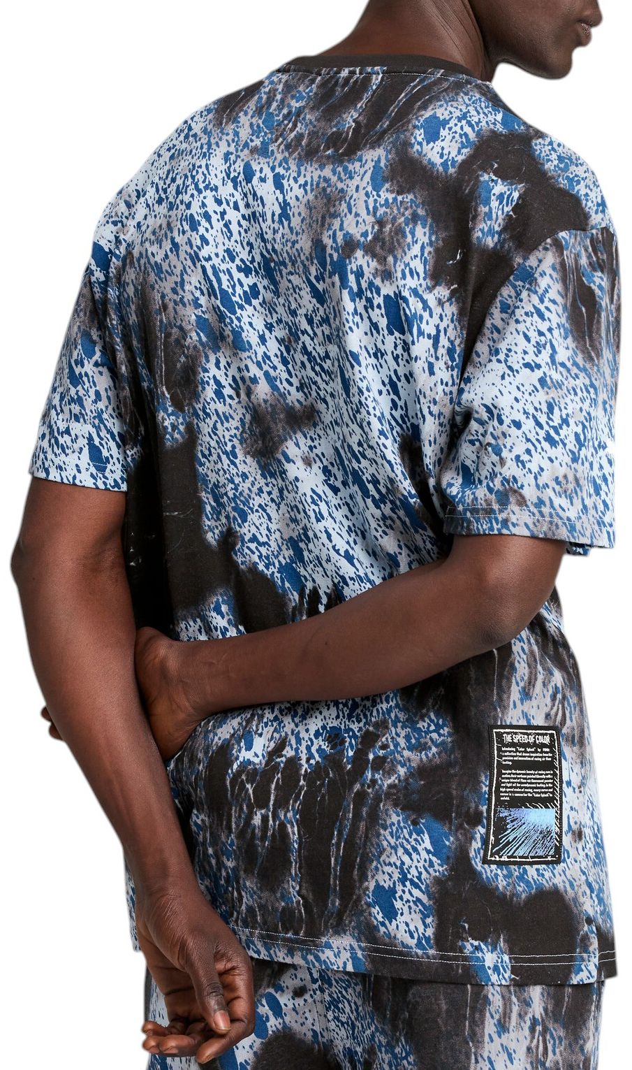 PUMA Men's F1 BMW Black Colorsplash T-Shirt product image