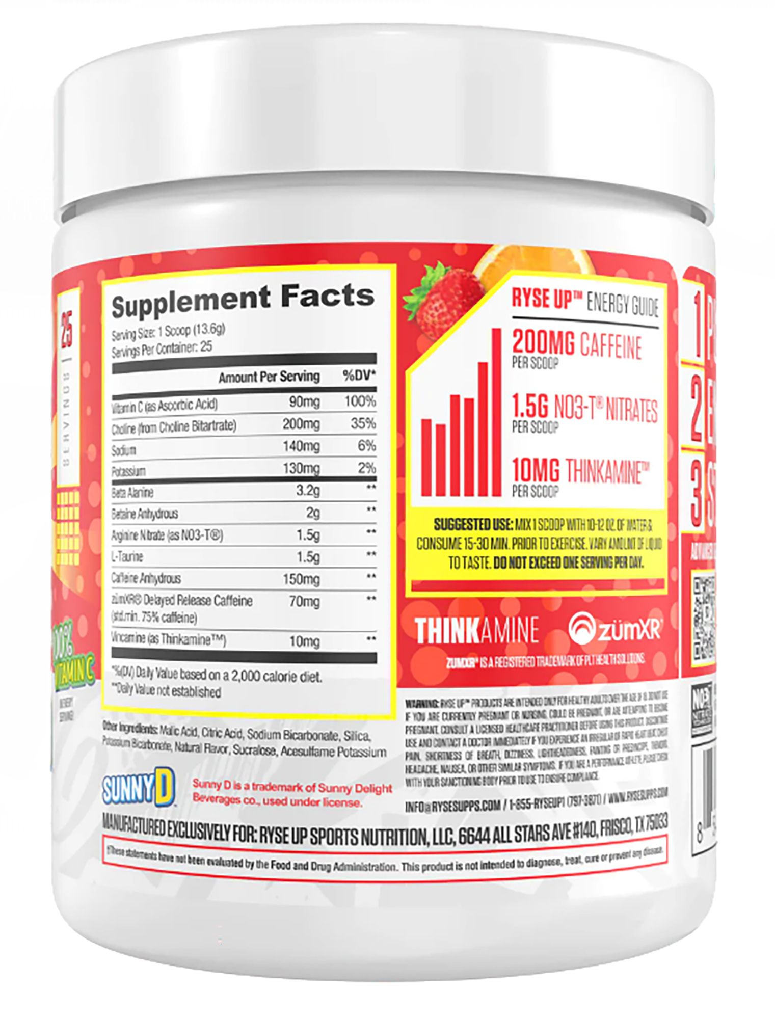 RYSE Loaded Pre-Workout product image