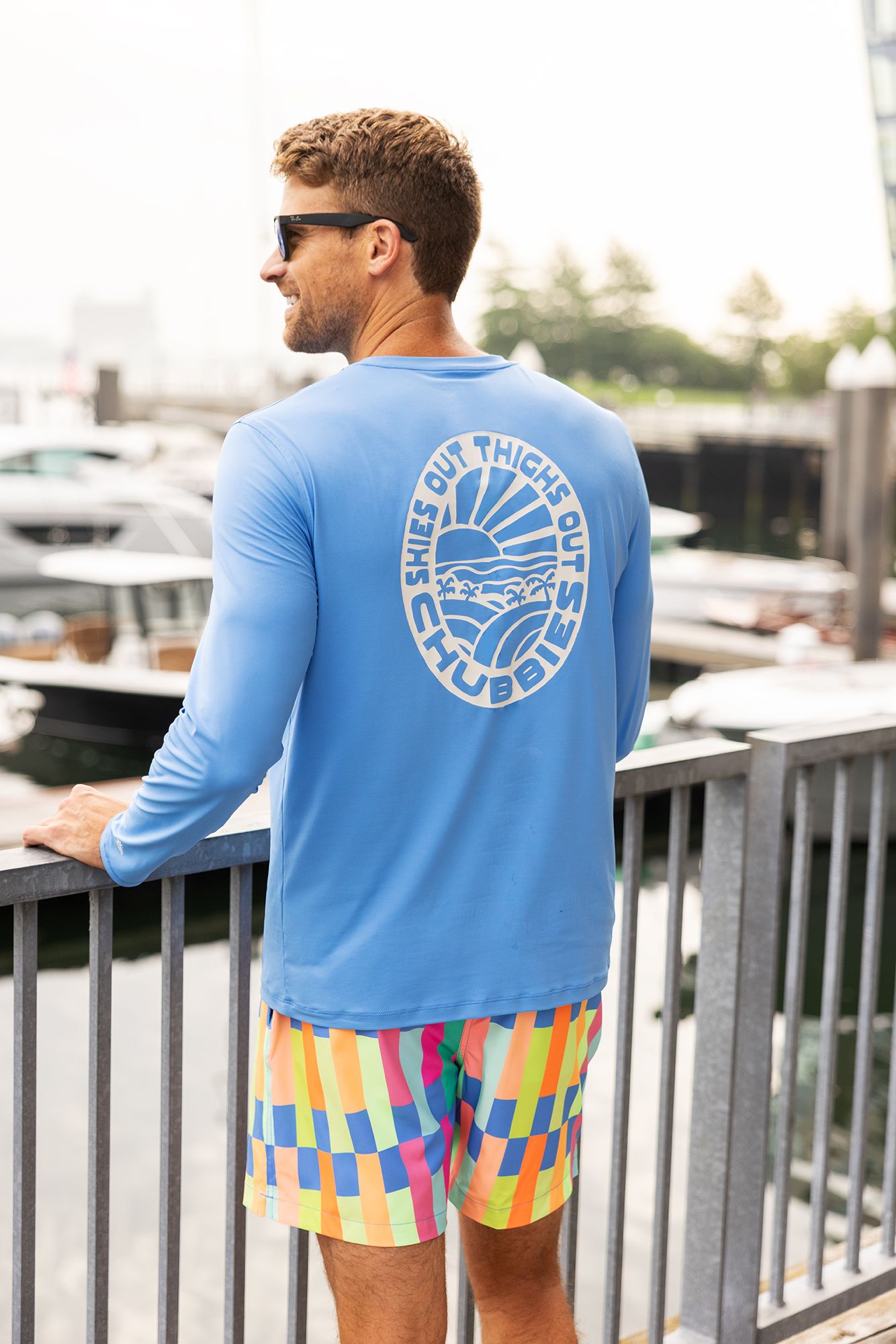 Chubbies Men's Sun Crew Rash Guard product image