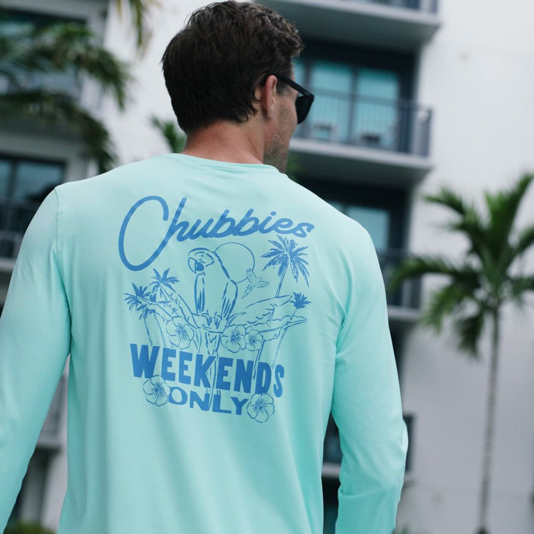 Chubbies Men's Sun Crew Rash Guard product