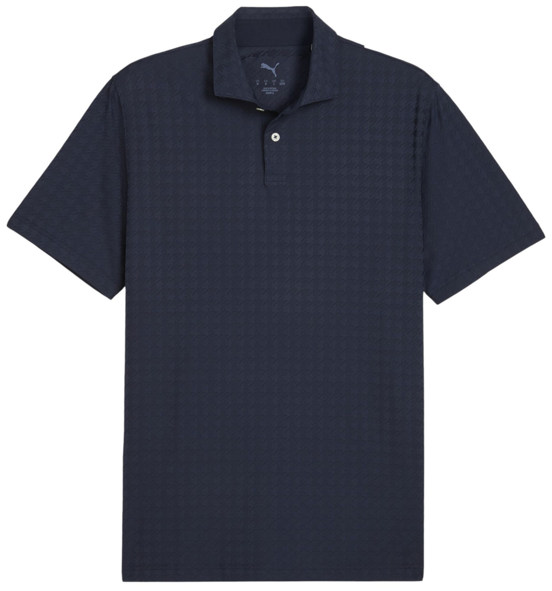 PUMA Men's MATTR Houndstooth Golf Polo product image