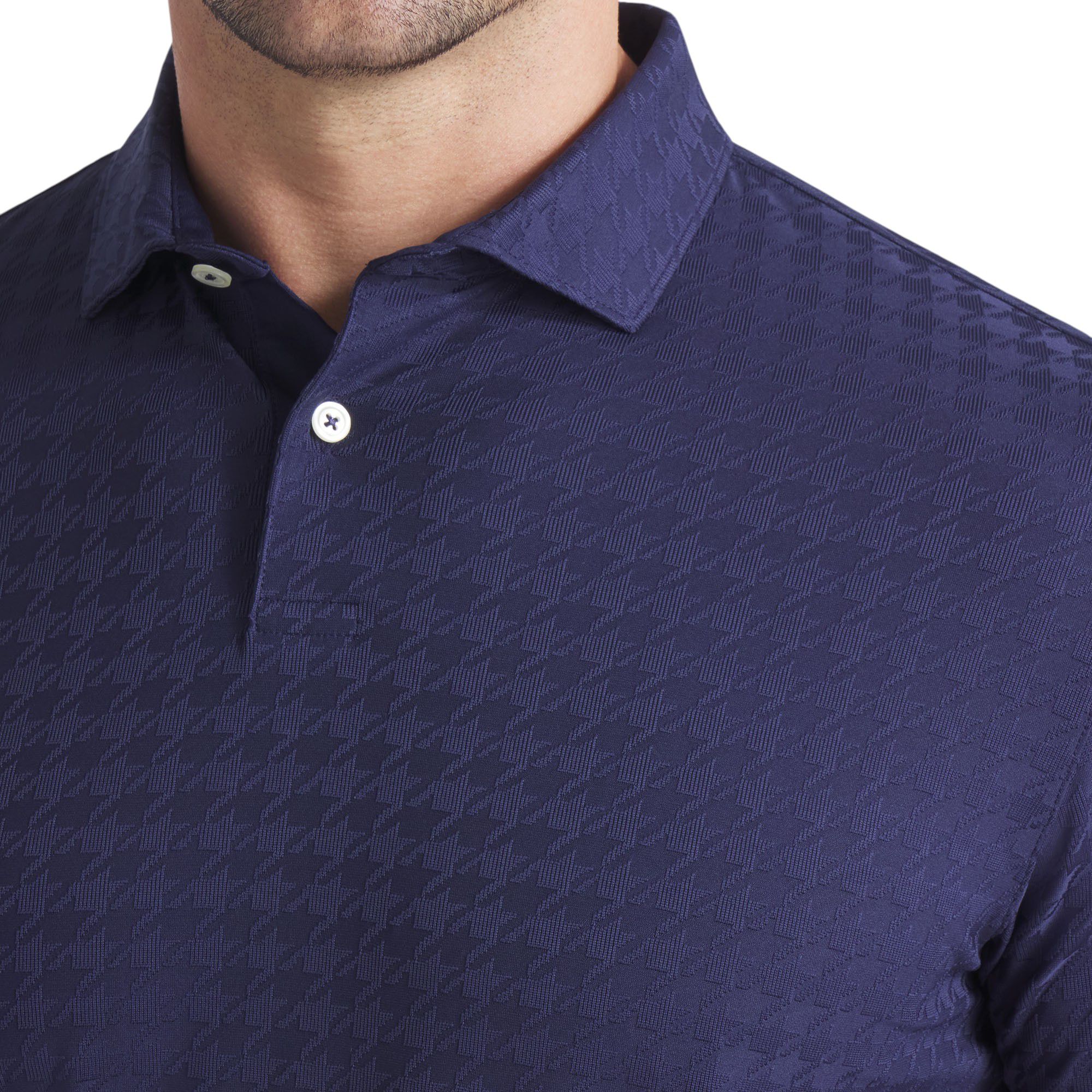 PUMA Men's MATTR Houndstooth Golf Polo product image