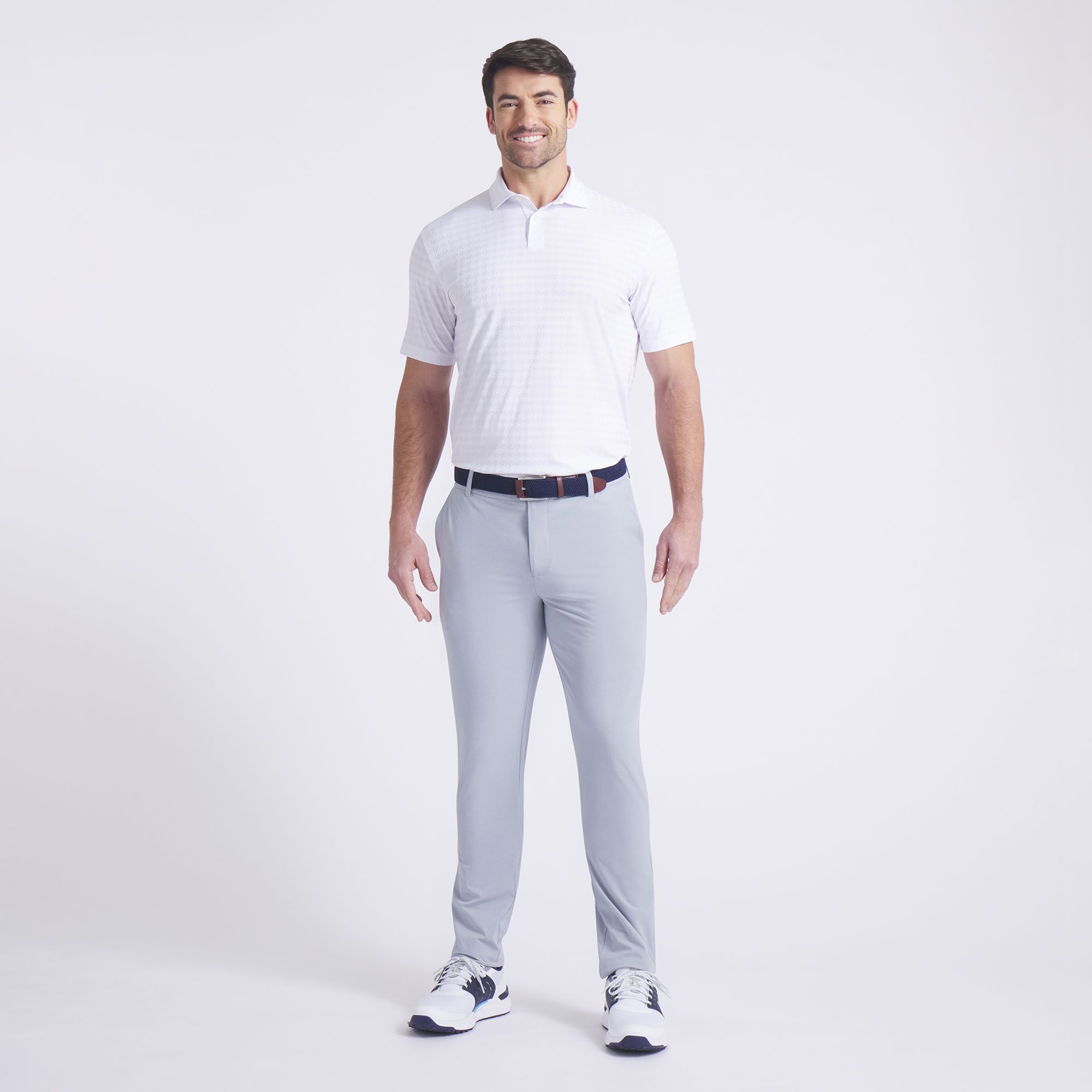 PUMA Men's MATTR Houndstooth Golf Polo product image