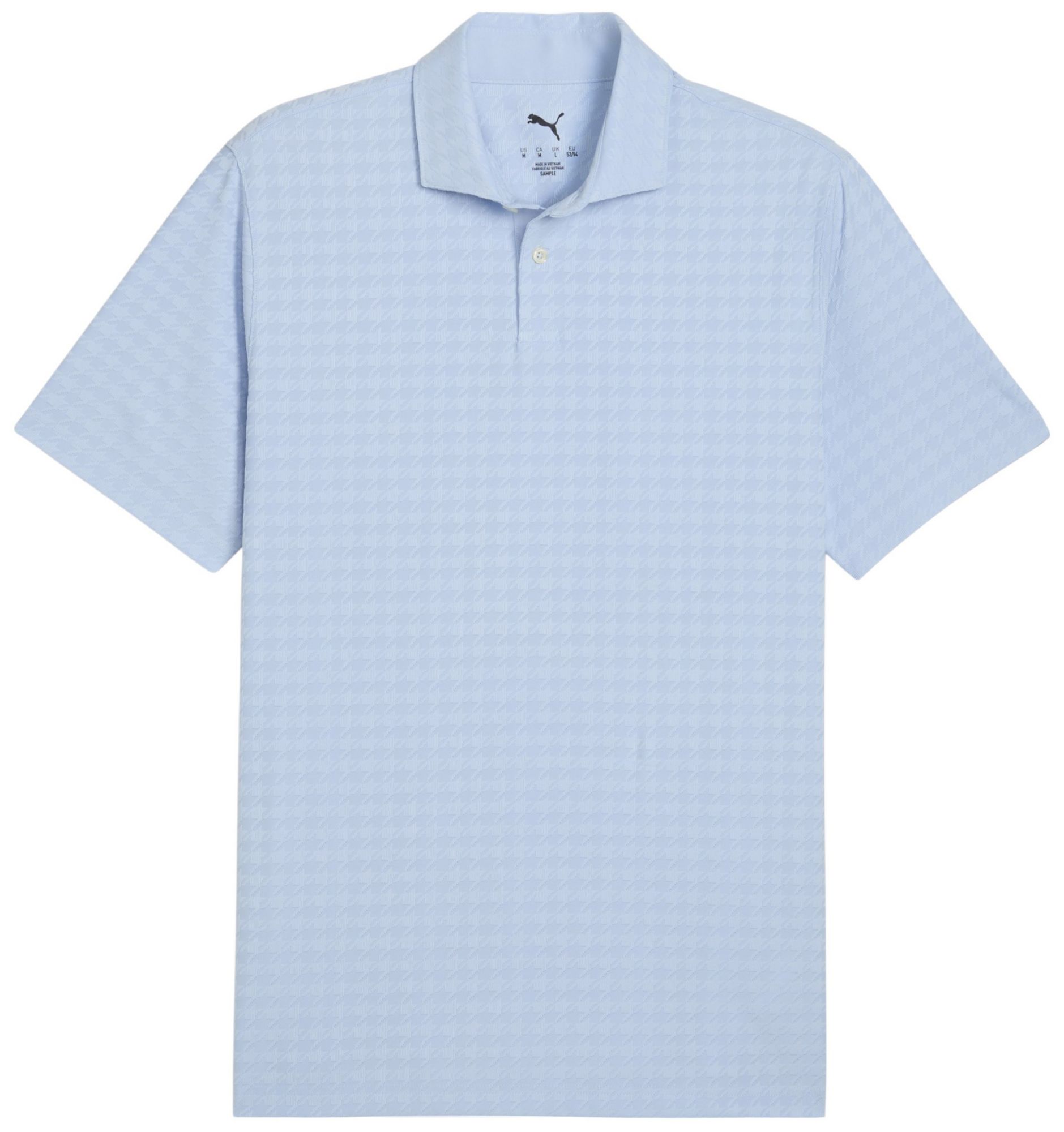 PUMA Men's MATTR Houndstooth Golf Polo product image