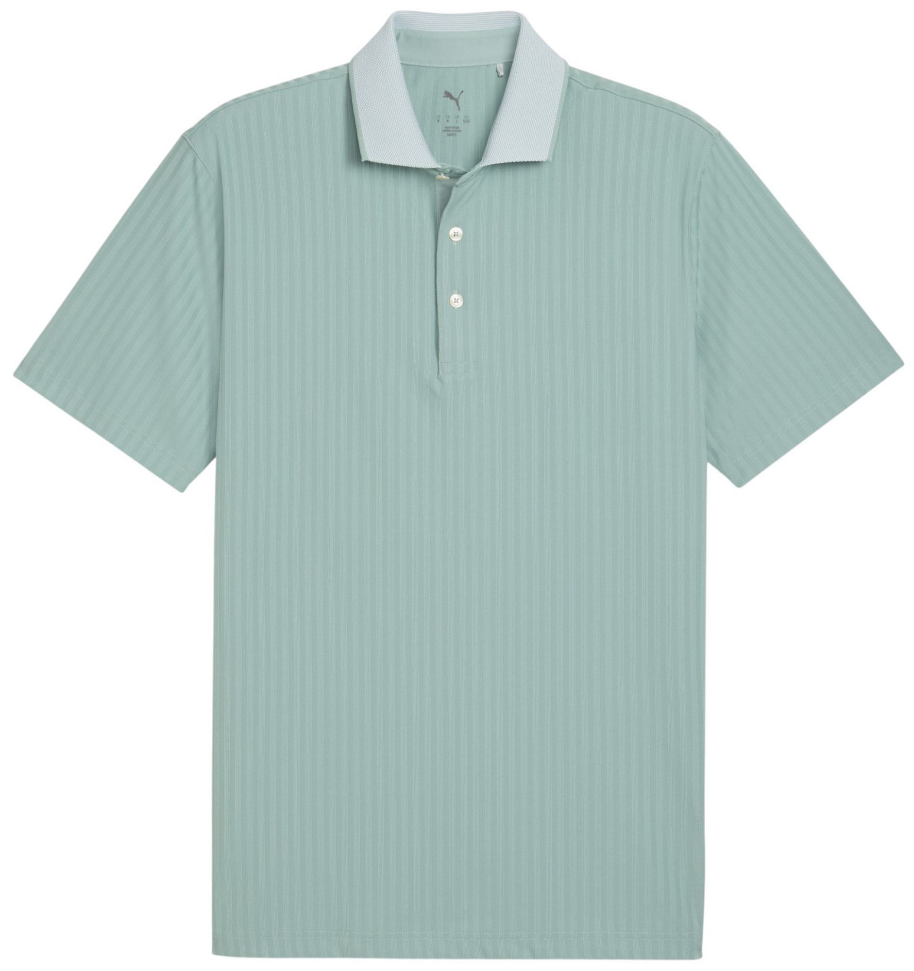 PUMA Men's MATTR Striped Jacquard Golf Polo product image