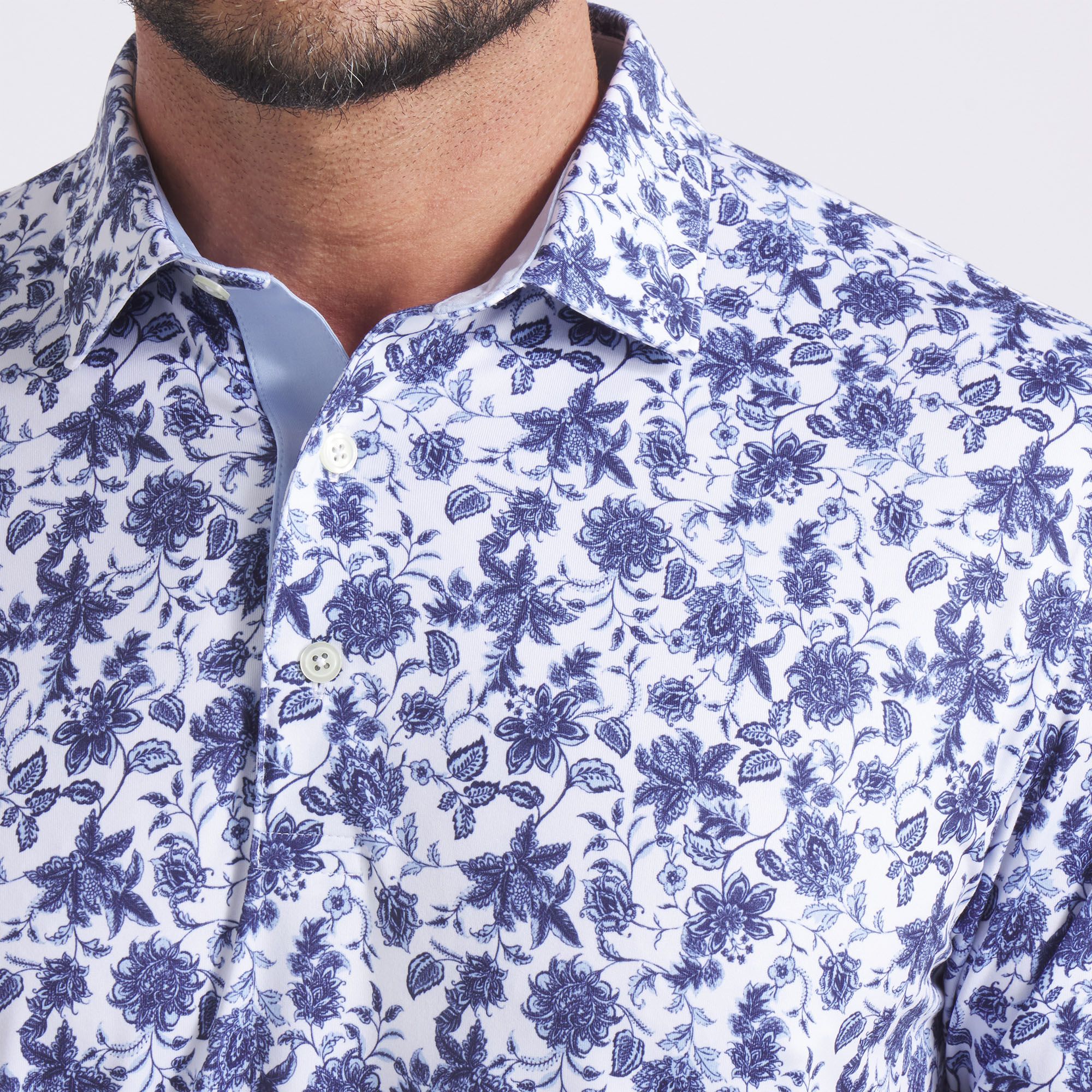 PUMA Men's CLOUDSPUN Floral Golf Polo product image