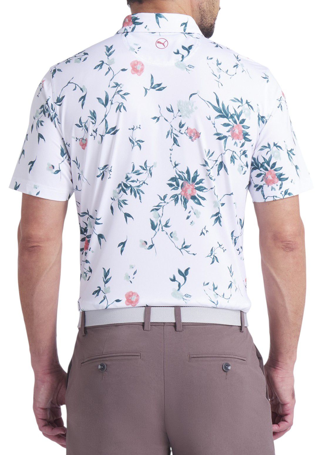 PUMA Men's MATTR Water Floral Golf Polo product image