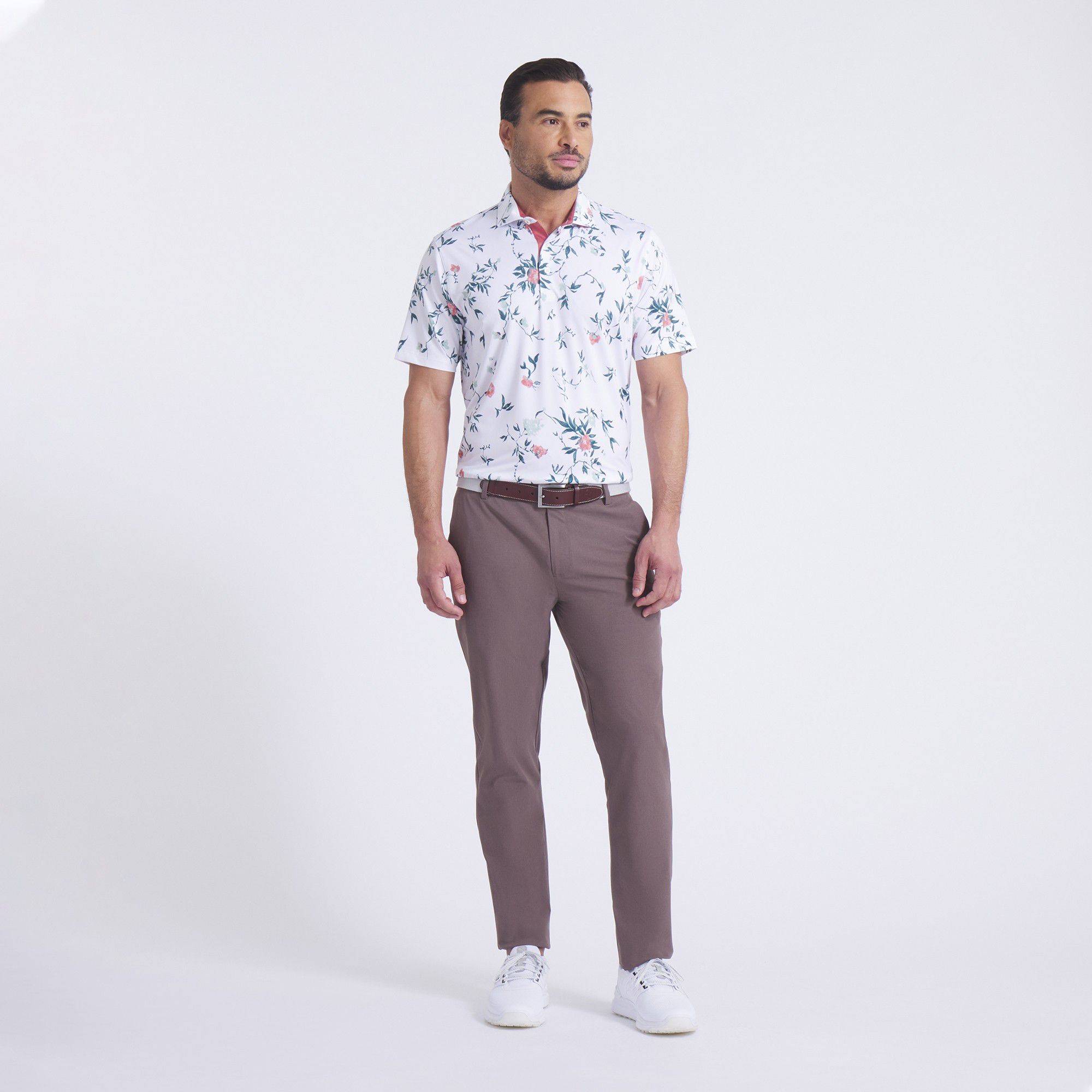 PUMA Men's MATTR Water Floral Golf Polo product image