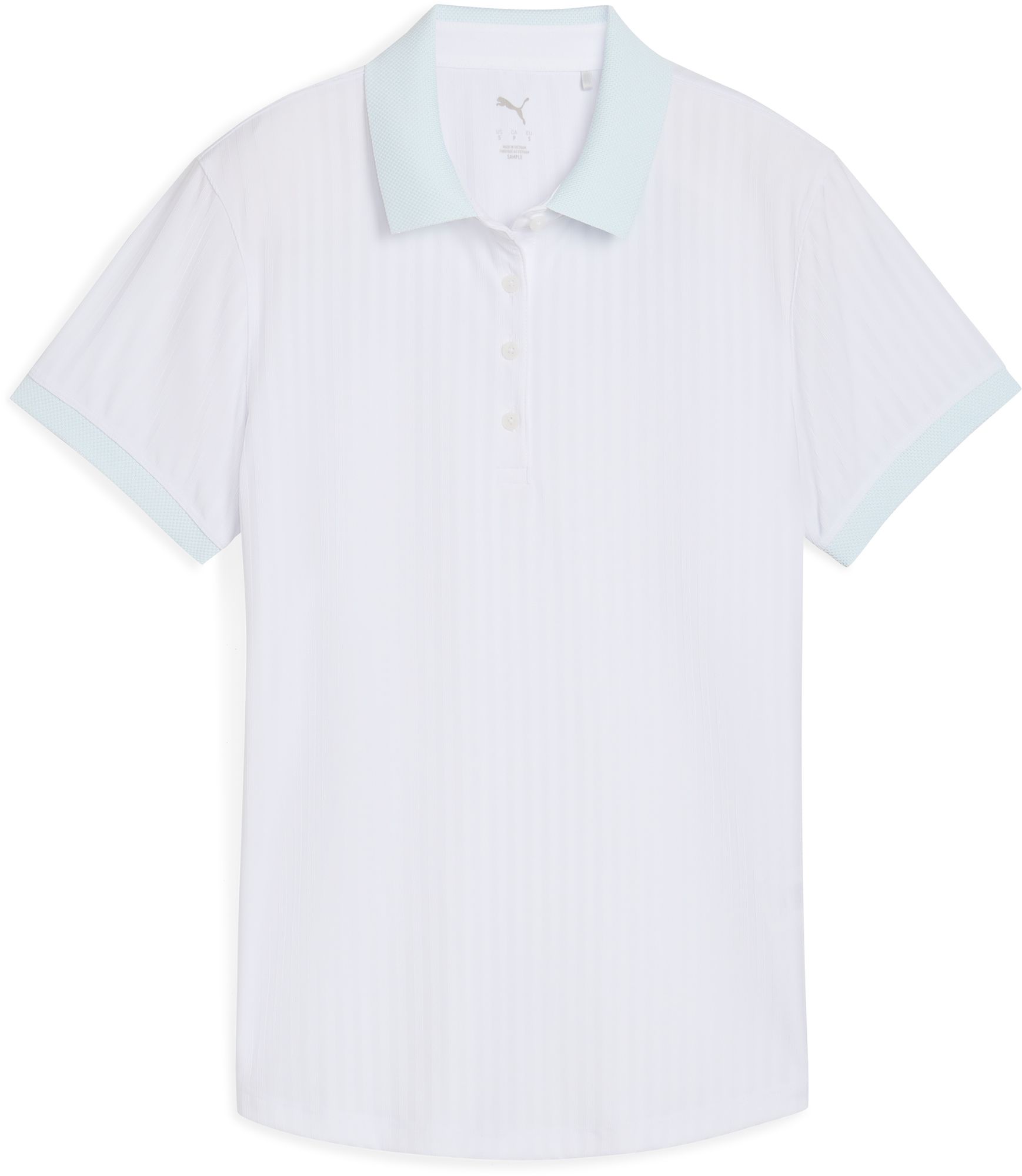 PUMA Women's MATTR Stripe Jacquard Golf Polo product image