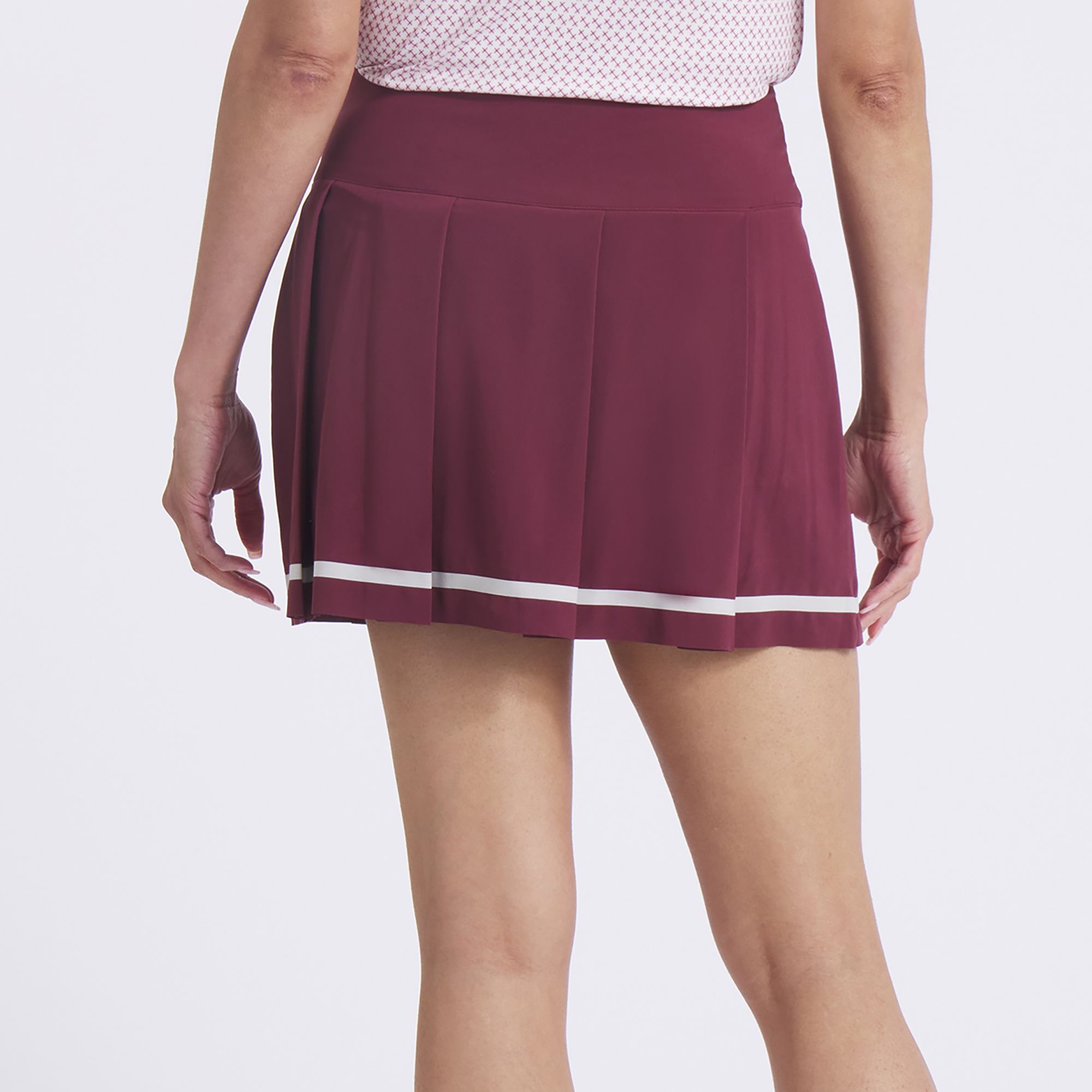 PUMA Women's Striped Pleated 15" Golf Skirt product image