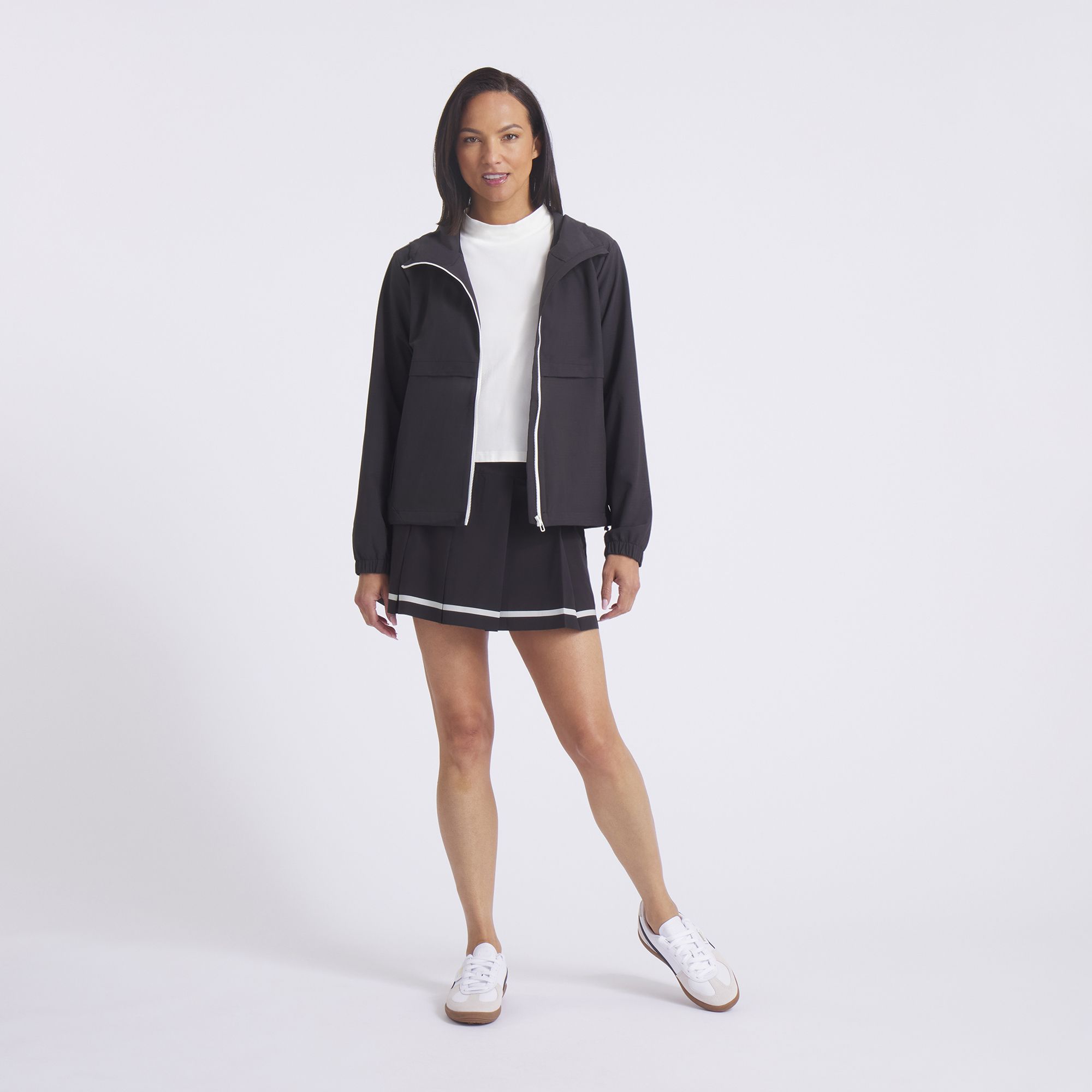 PUMA Women's 15" Striped Pleated Golf Skirt product image