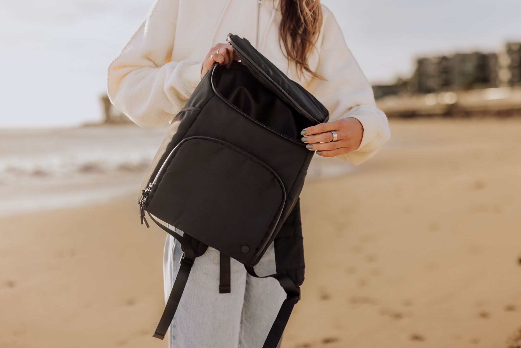 Picnic Time Sustainable Backpack Cooler product image