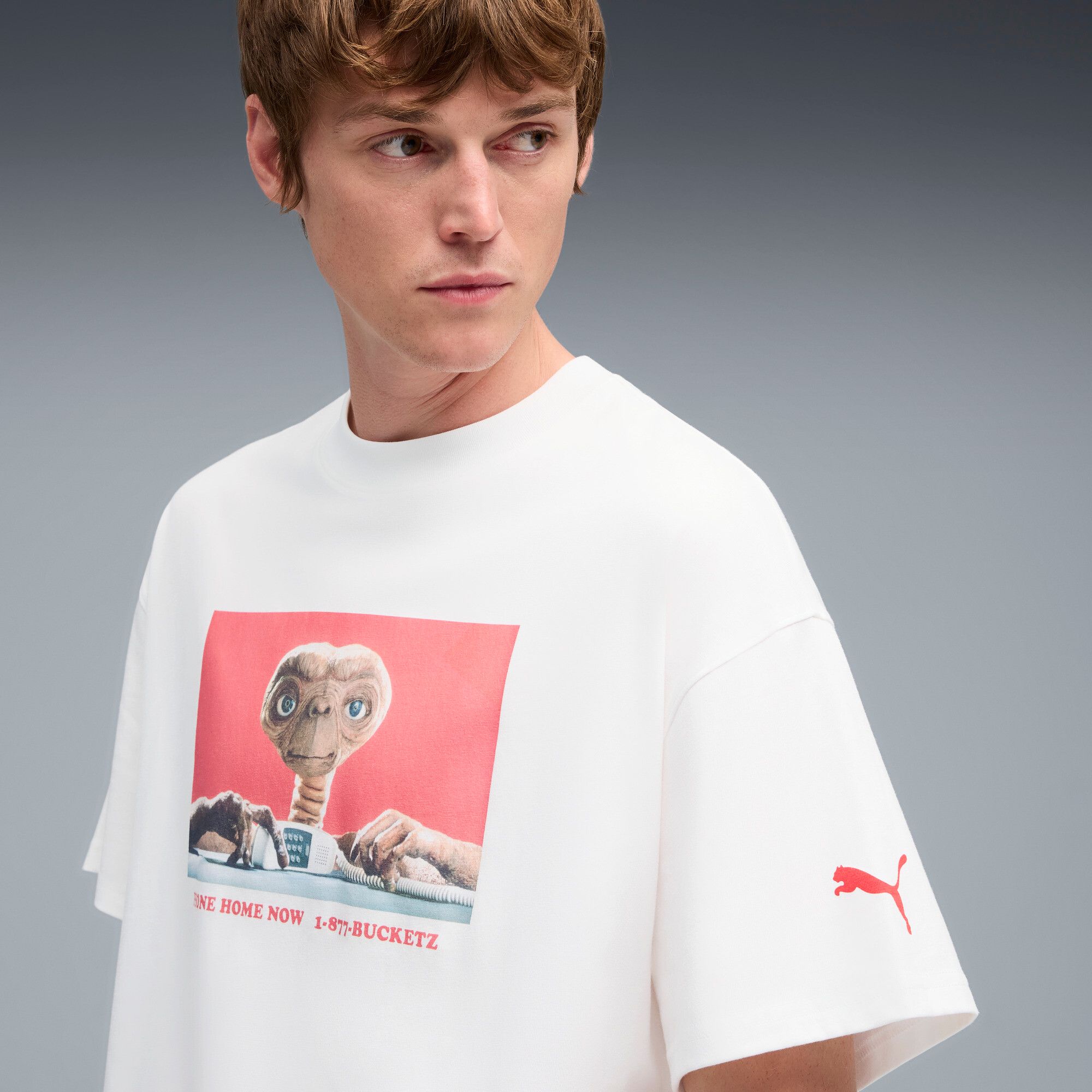PUMA Men's HOOPS x E.T. Phone Home Graphic T-Shirt product image