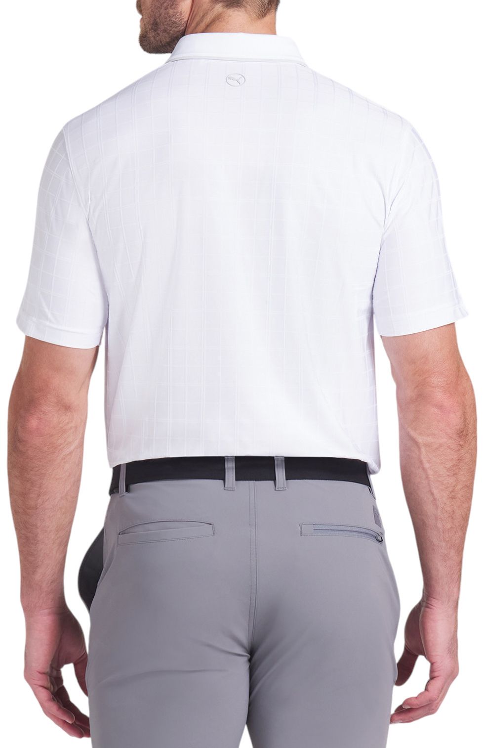PUMA Men's Jacquard Check Golf Polo product image