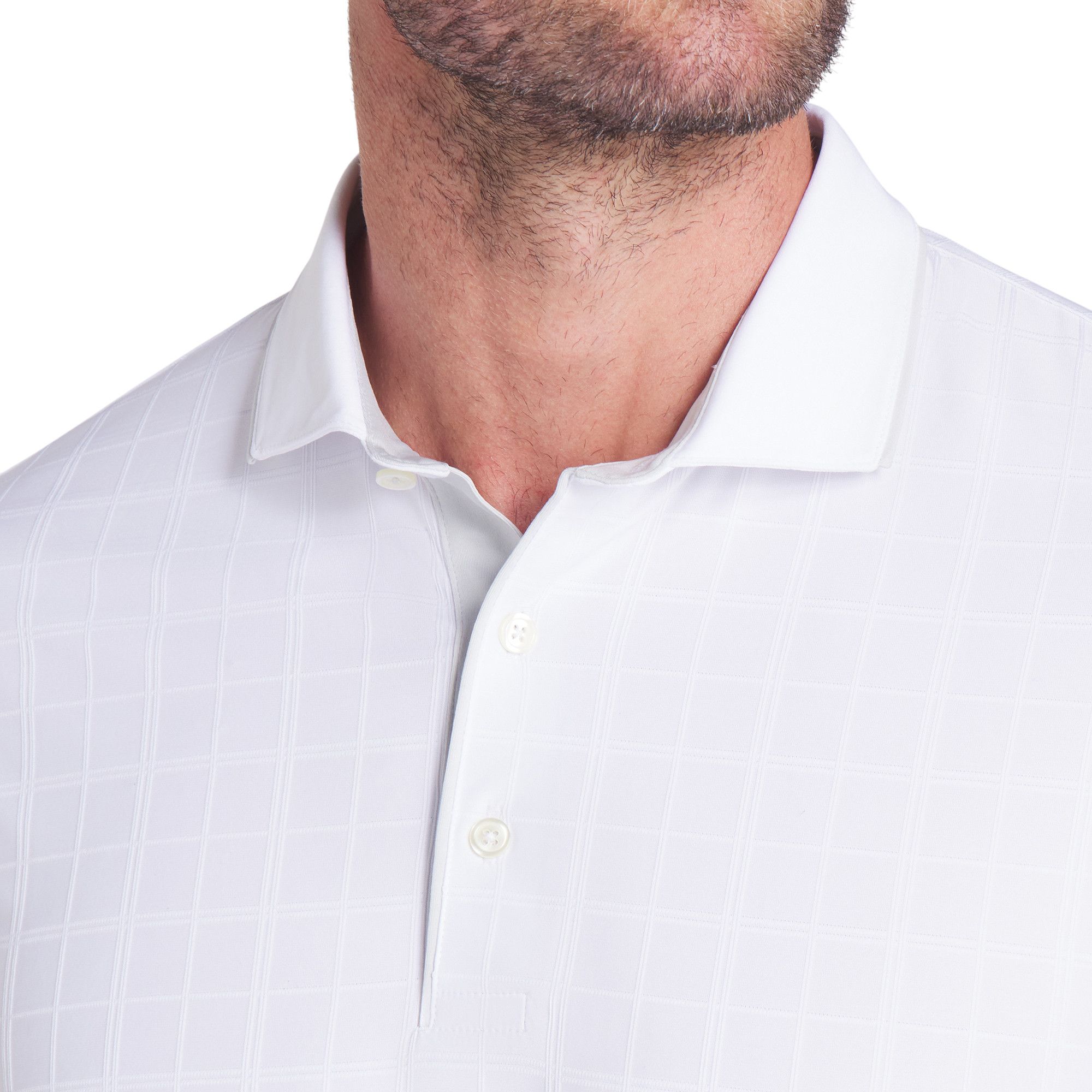 PUMA Men's Jacquard Check Golf Polo product image