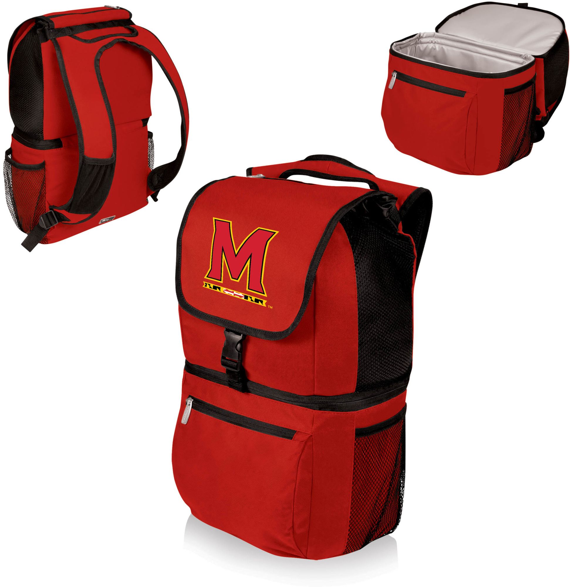 Picnic Time Maryland Terrapins Zuma Two-Tier Cooler Backpack