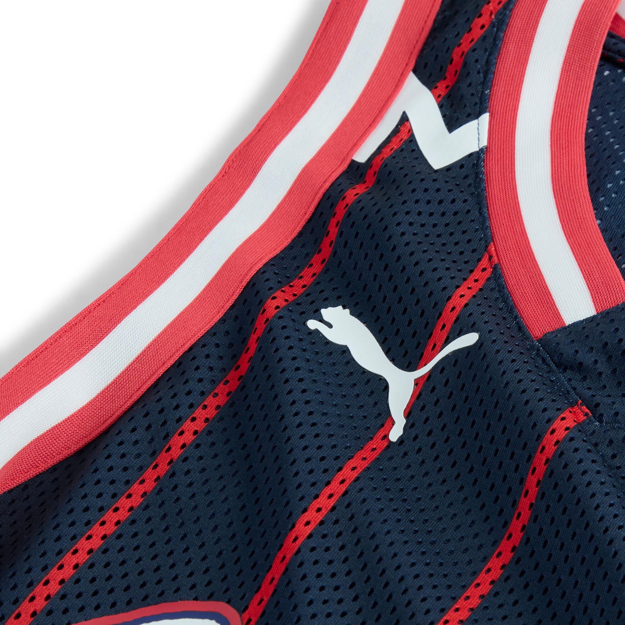 PUMA Adult Red Bull Salzburg Navy KidSuper Hoops Jersey product image