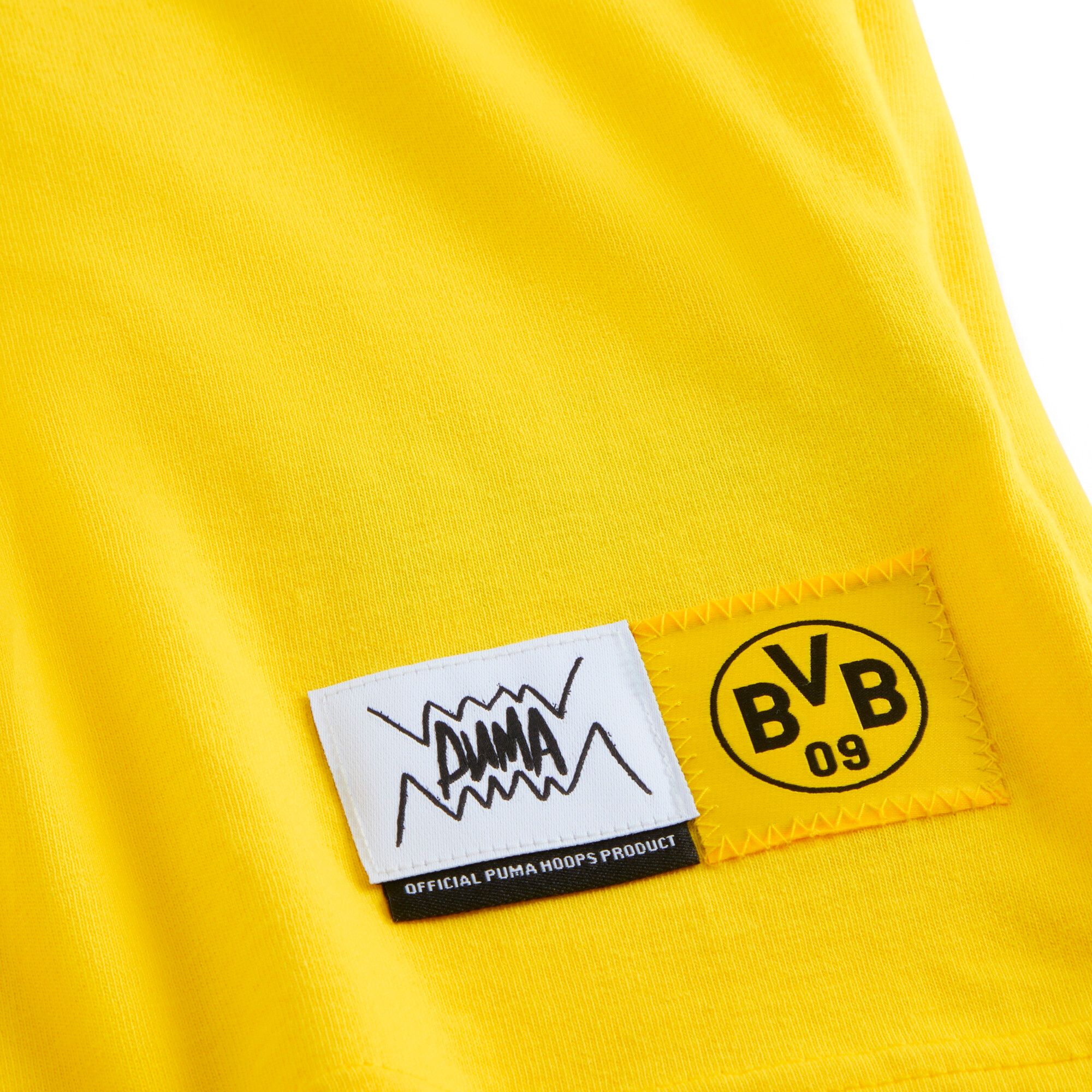 PUMA Adult Borussia Dortmund Yellow KidSuper Hoops T-Shirt product image
