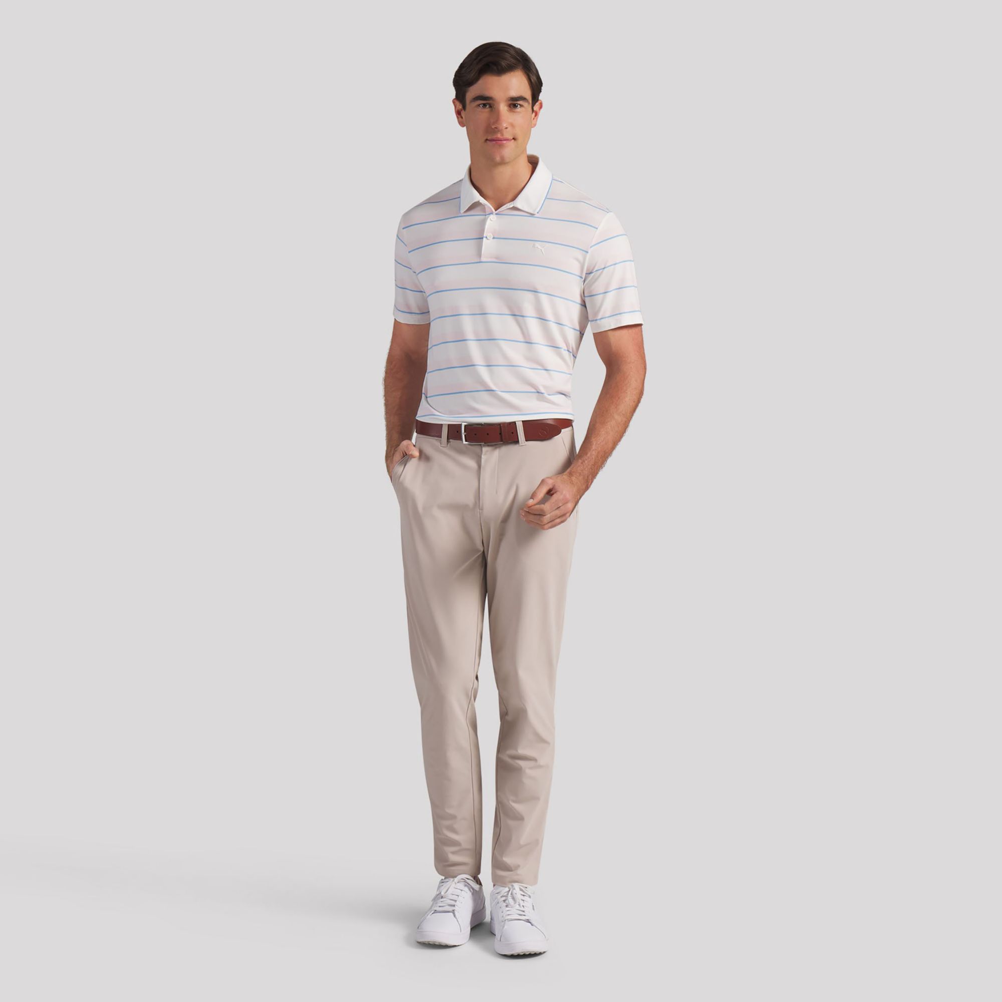 PUMA Men's CLOUDSPUN Stripe Golf Polo product image