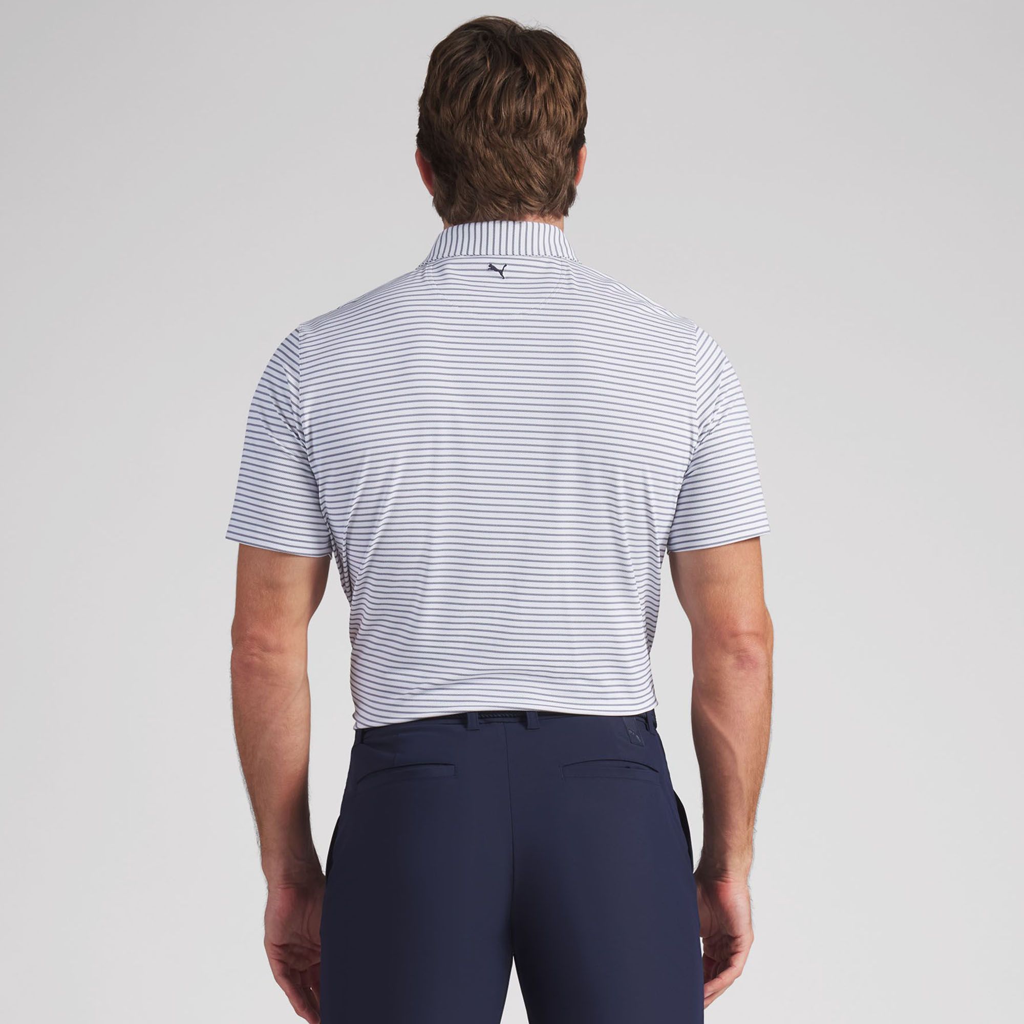 PUMA Men's Brr Striped Golf Polo product image