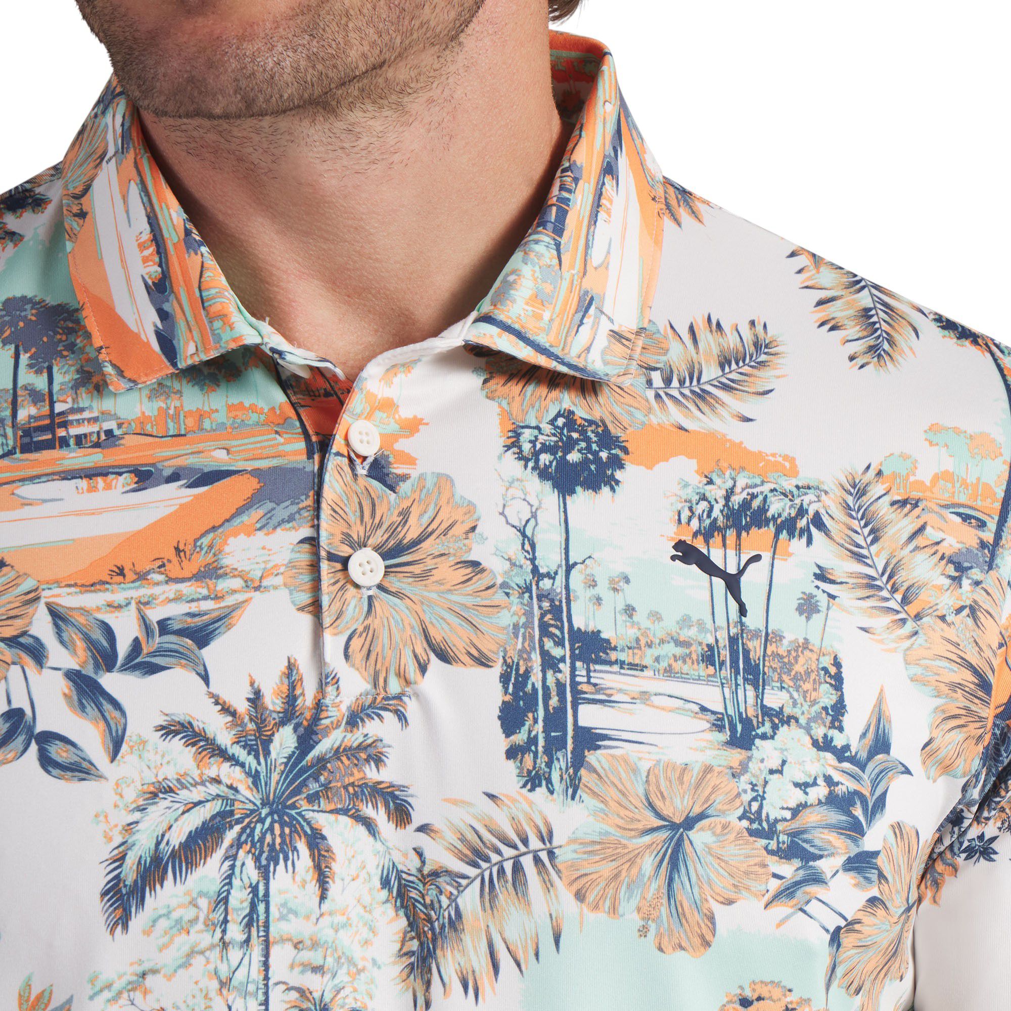 PUMA Men's CLOUDSPUN Palm Golf Polo product image