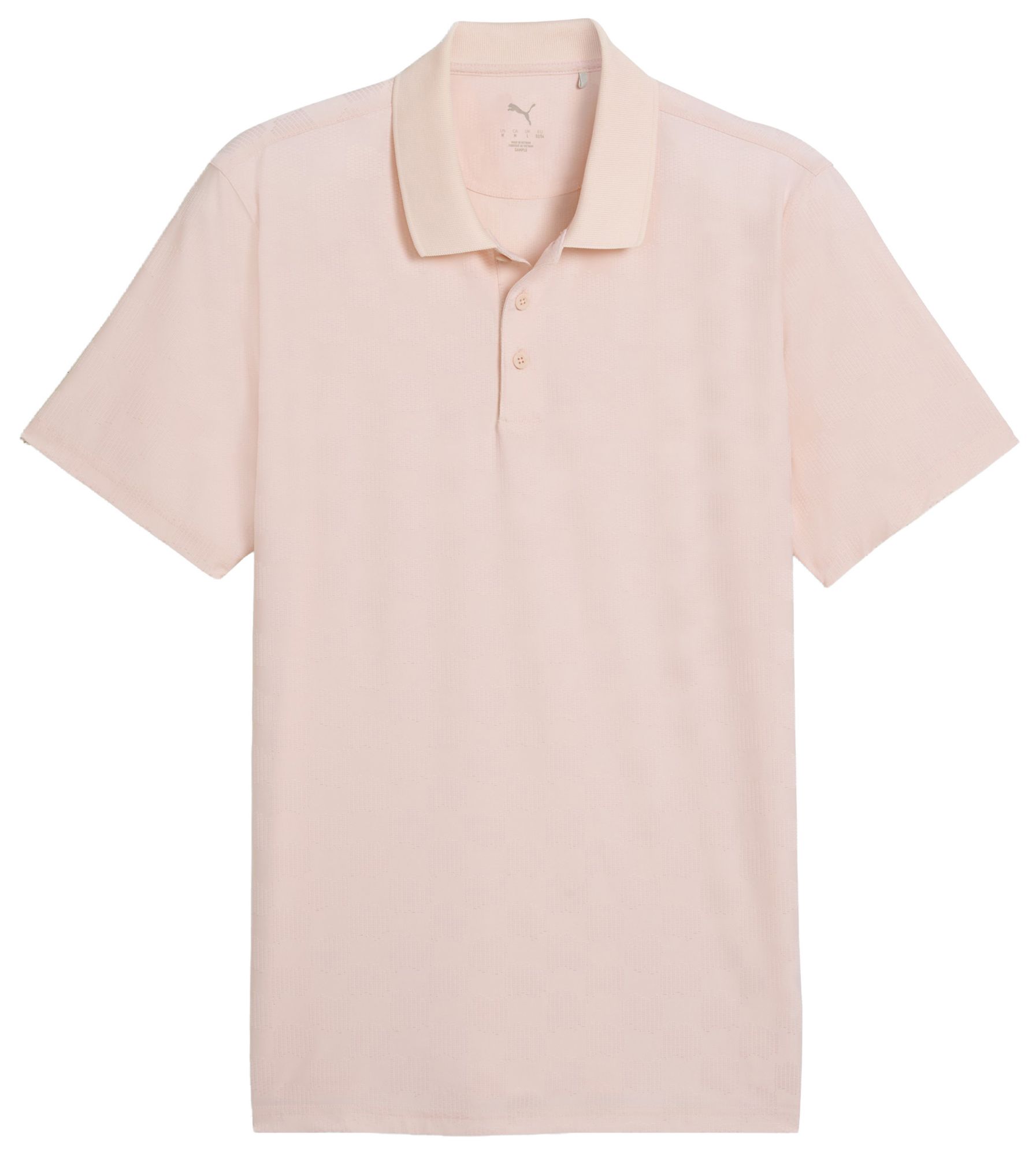 PUMA Men's MATTR Check Jacquard Golf Polo product image