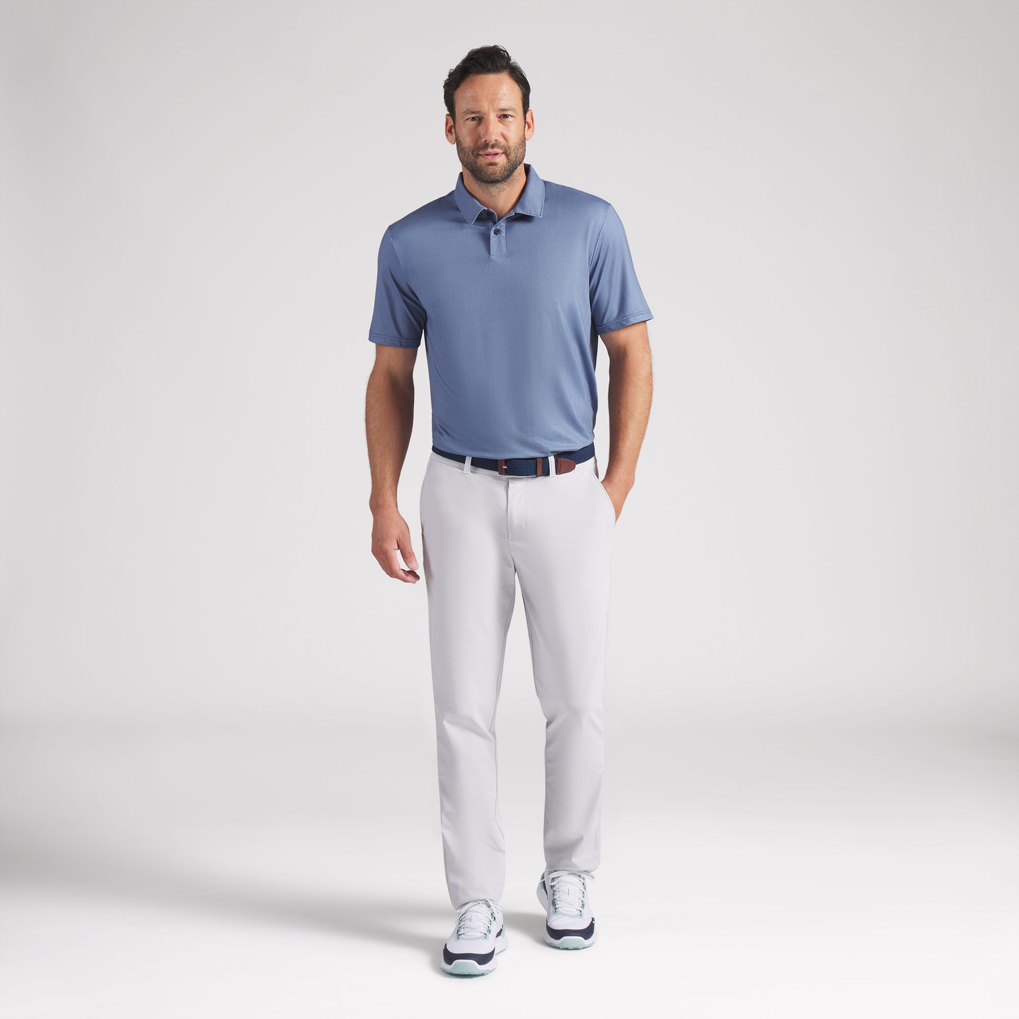 PUMA Men's CLOUDSPUN Birdseye Golf Polo product image