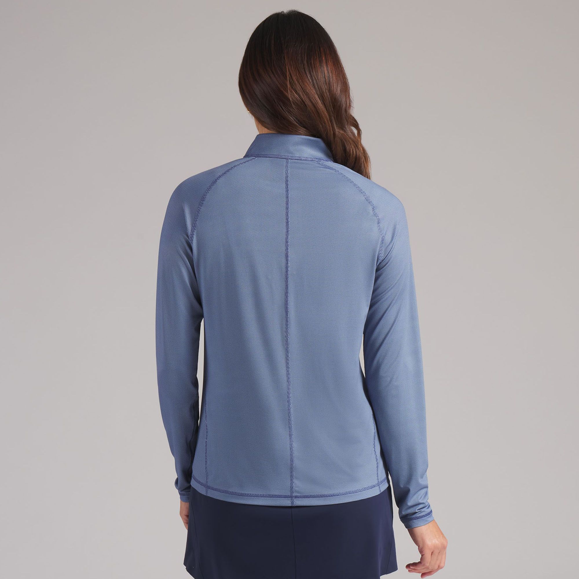 PUMA Women's UV Birdseye ¼ Zip Long Sleeve Golf Shirt product image