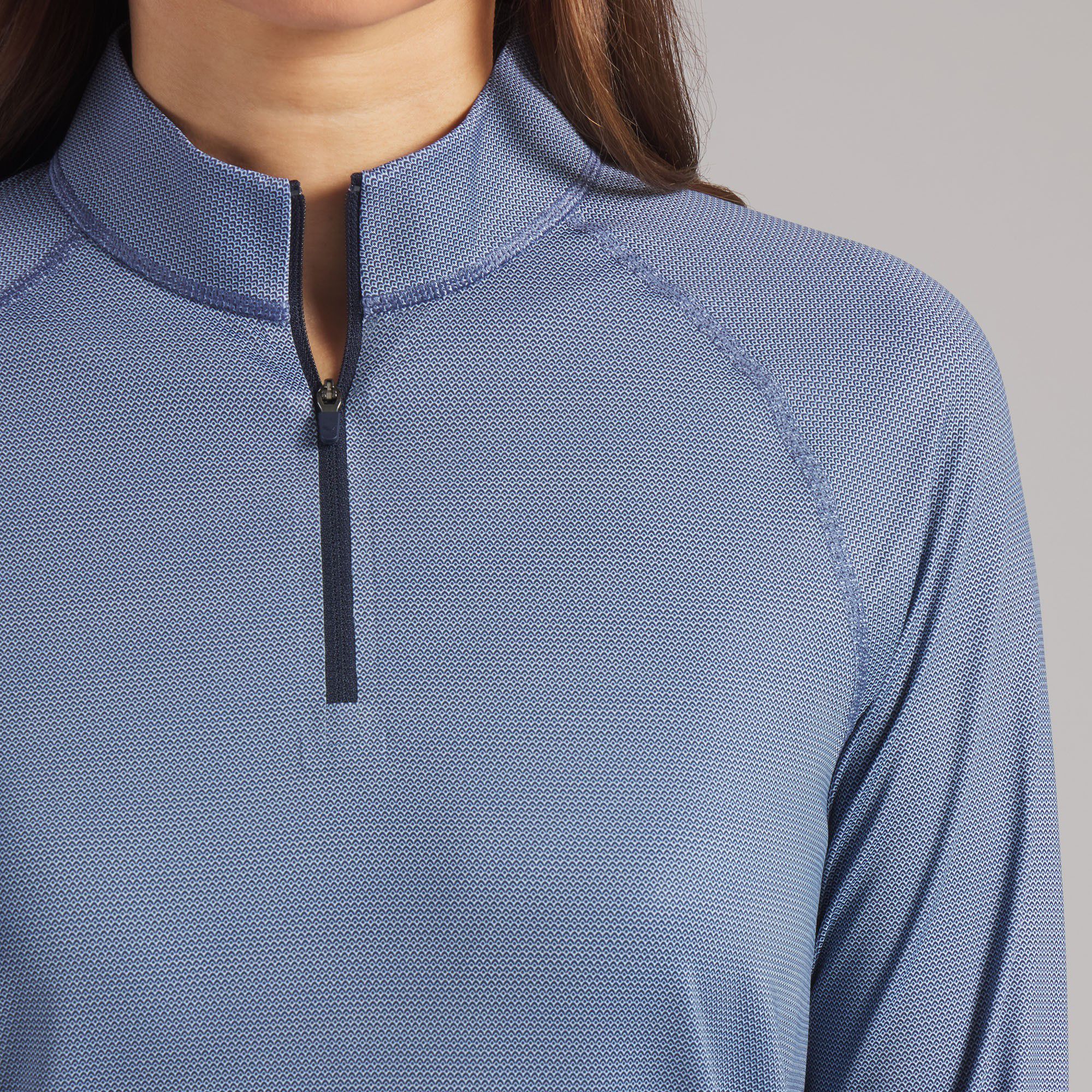 PUMA Women's UV Birdseye ¼ Zip Long Sleeve Golf Shirt product image