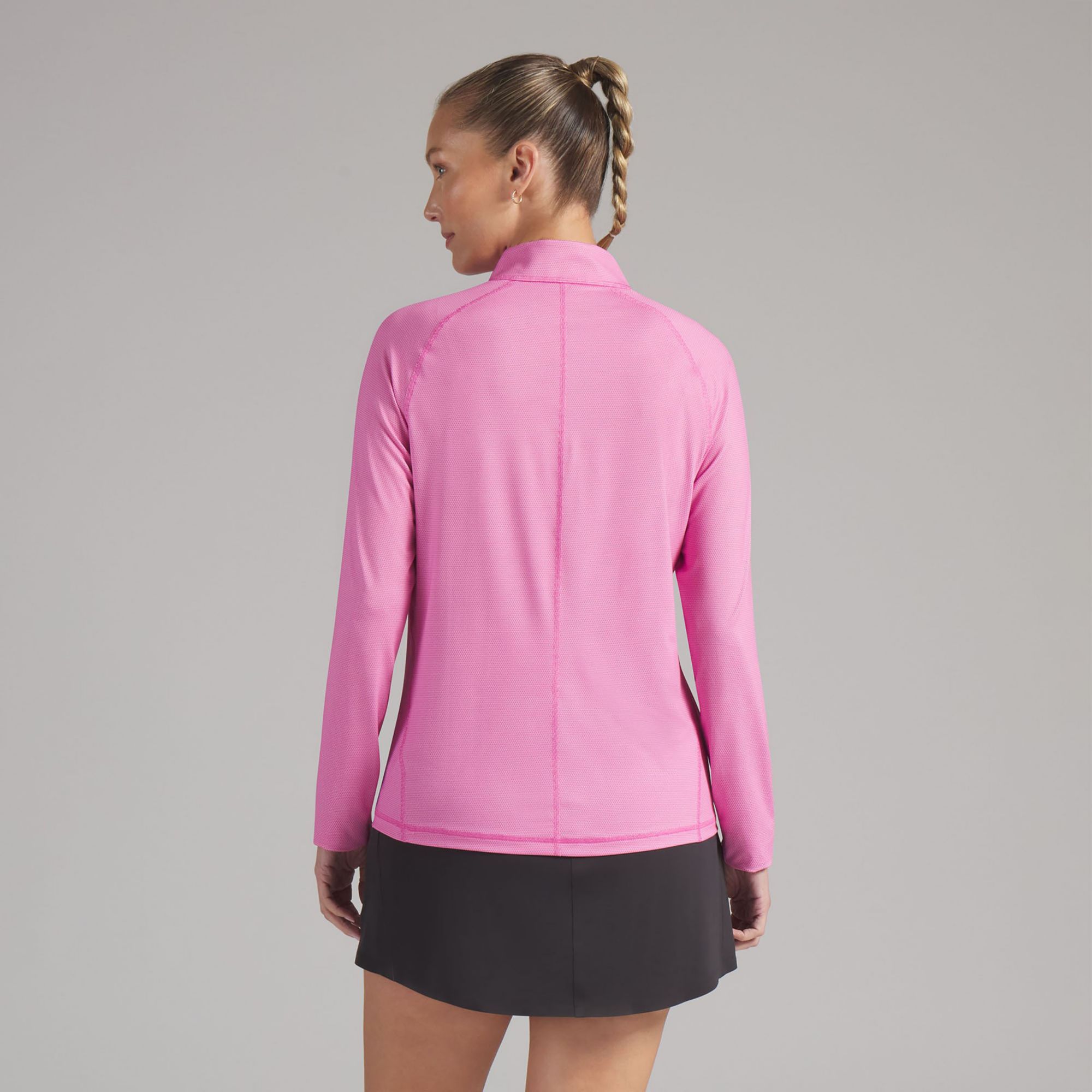 PUMA Women's UV Birdseye ¼ Zip Long Sleeve Golf Shirt product image