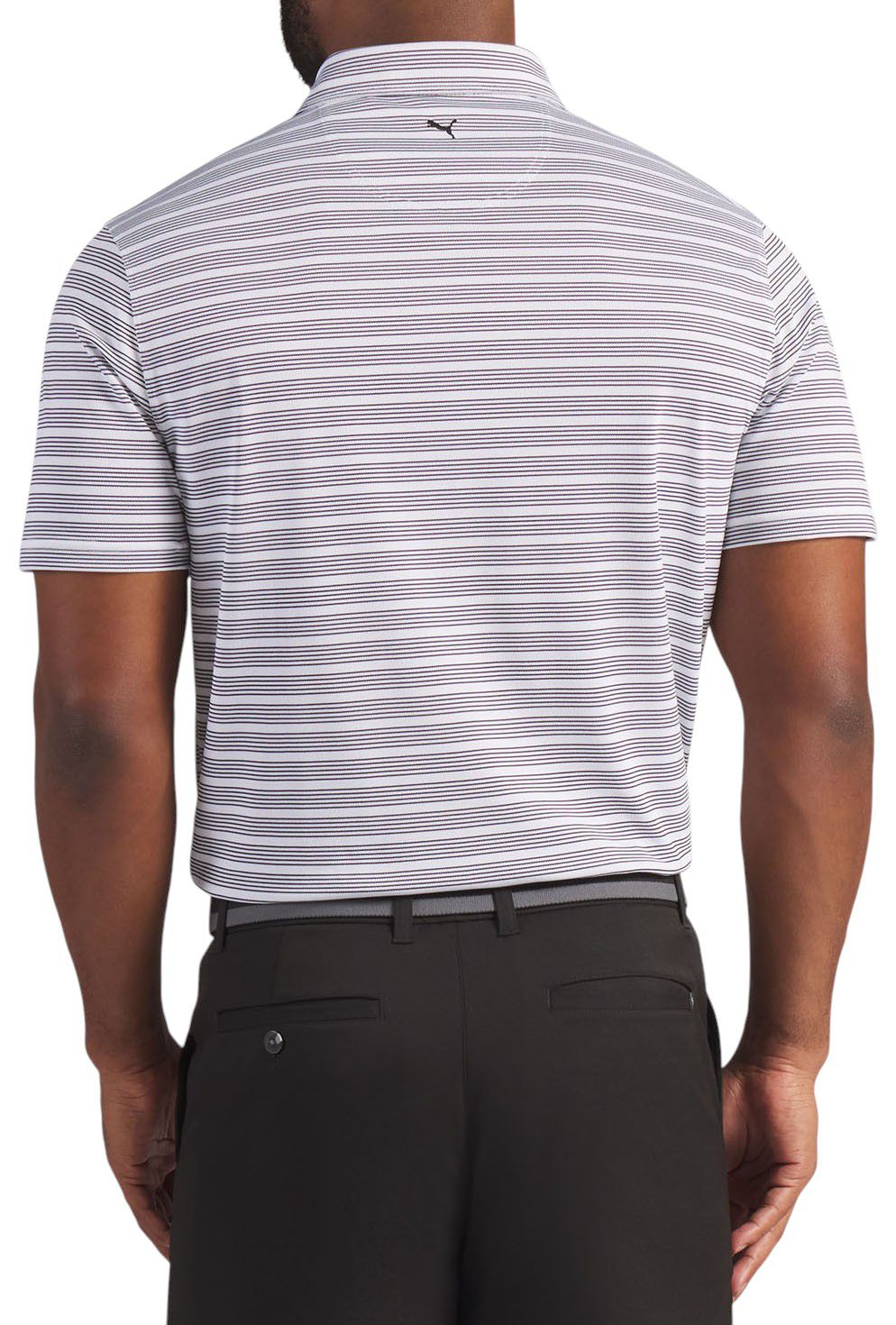 PUMA Men's Clubhouse Striped Golf Polo product image