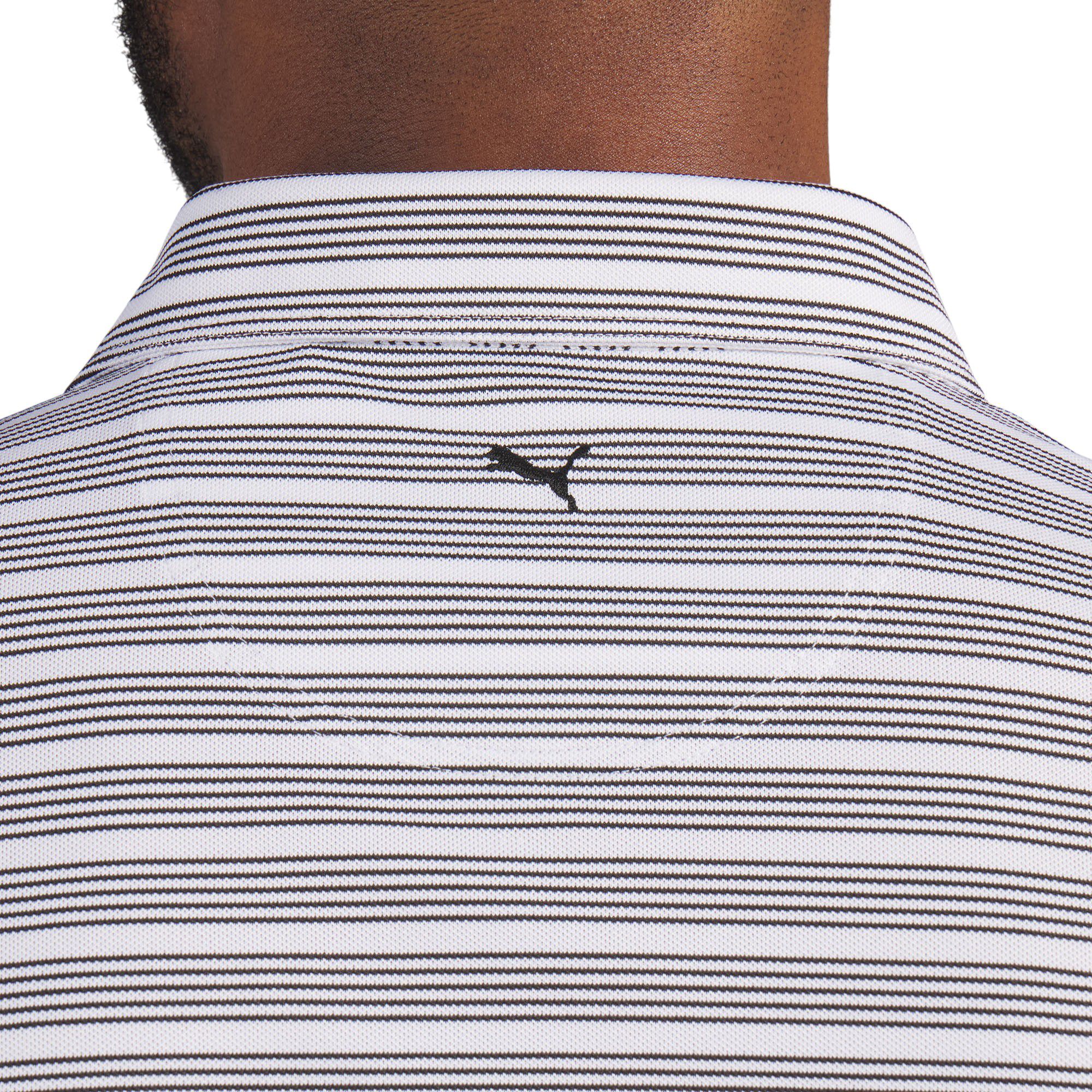 PUMA Men's Clubhouse Striped Golf Polo product image