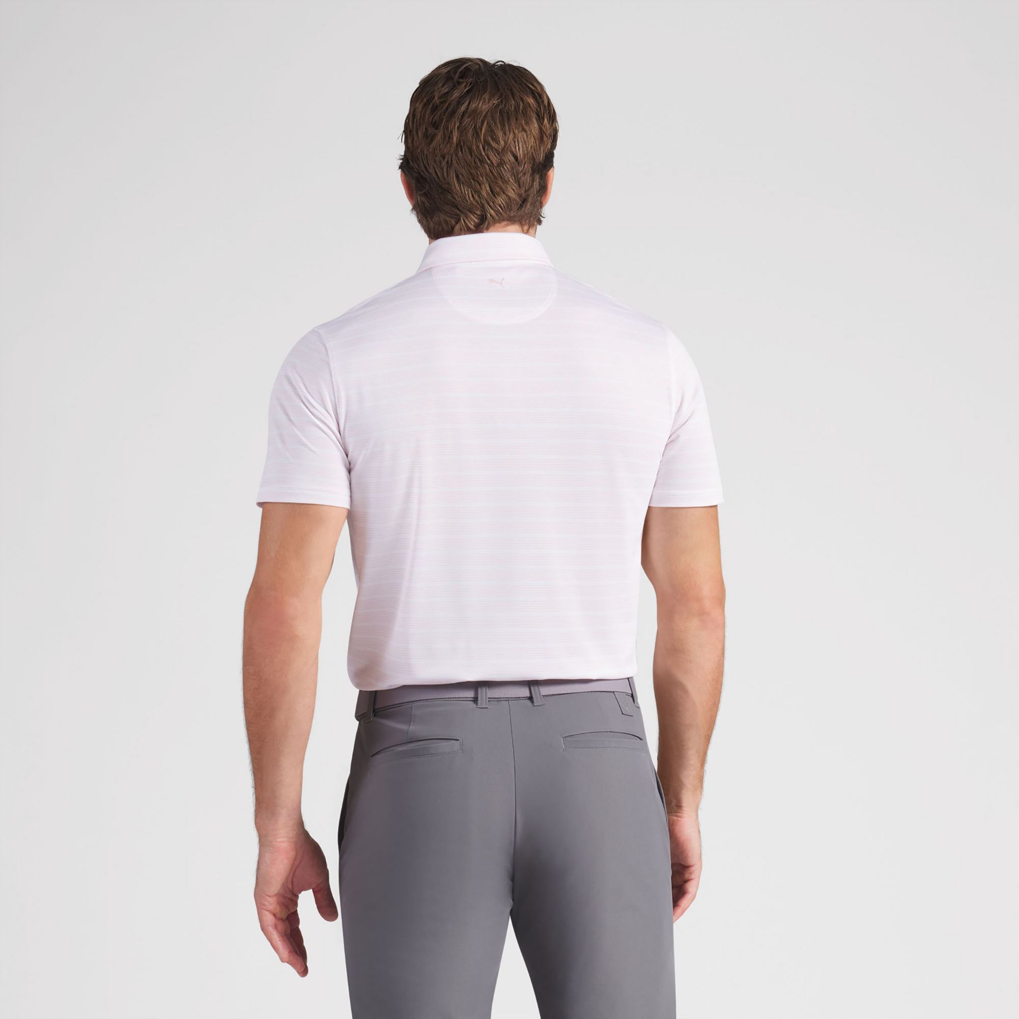 PUMA Men's Clubhouse Striped Golf Polo product image