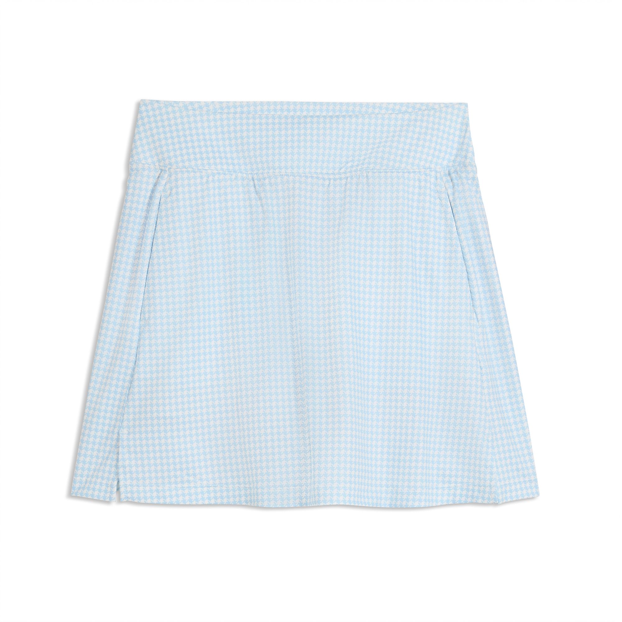 PUMA Women's CLOUDSPUN Lana Mono Check Golf Skort product image