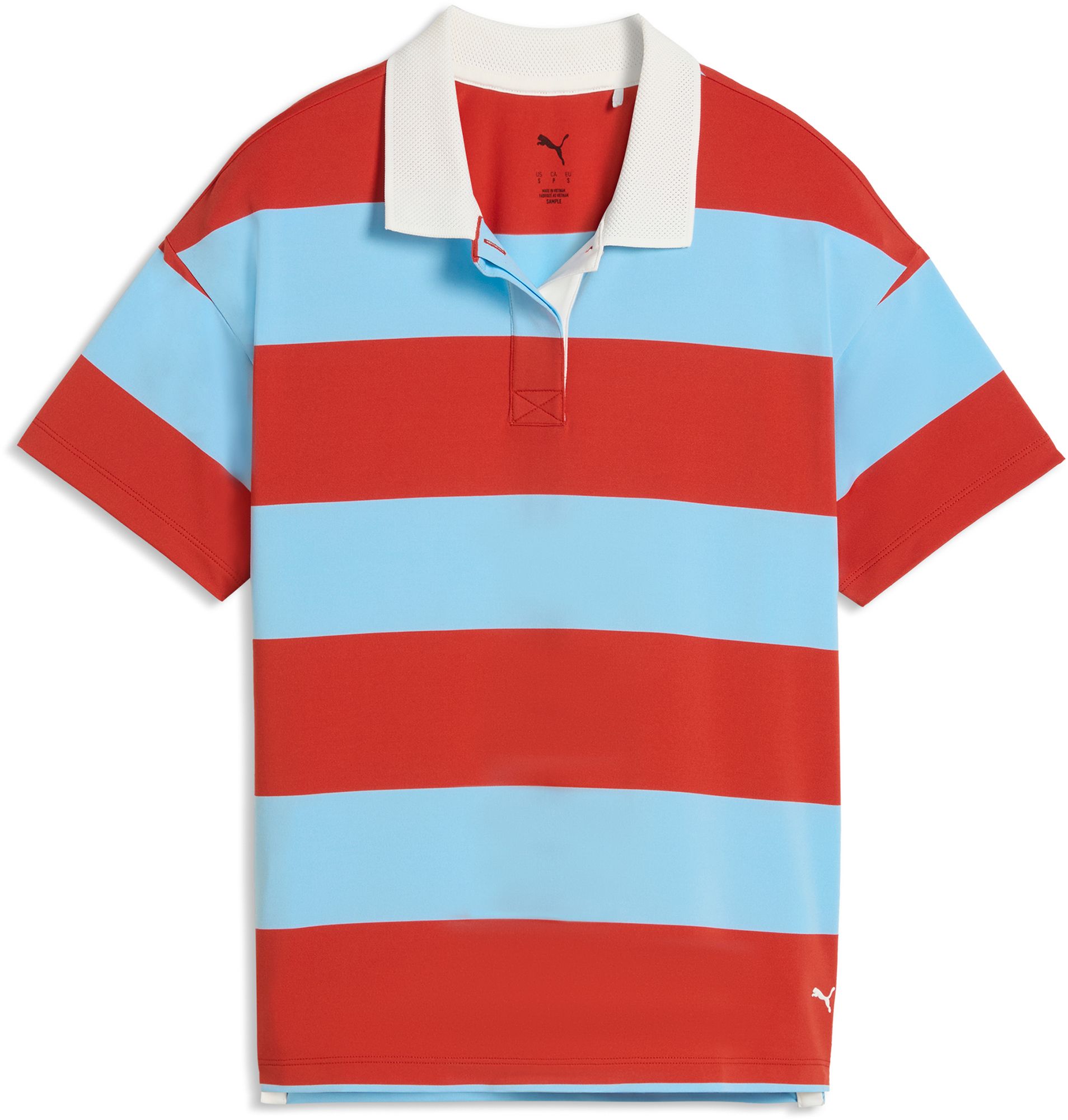 PUMA Women's CLOUDSPUN Rugby Short Sleeve Golf Polo product image