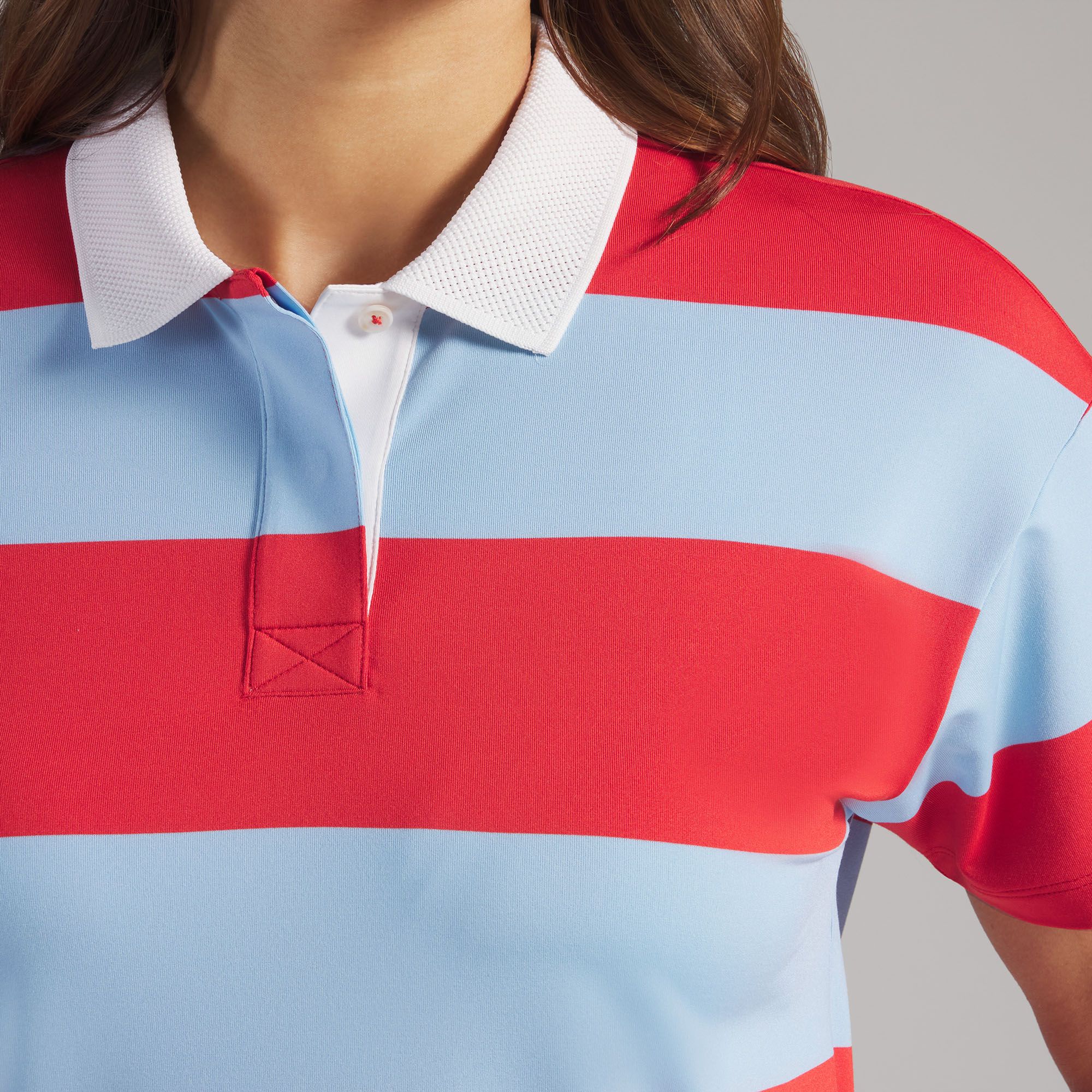 PUMA Women's CLOUDSPUN Rugby Short Sleeve Golf Polo product image