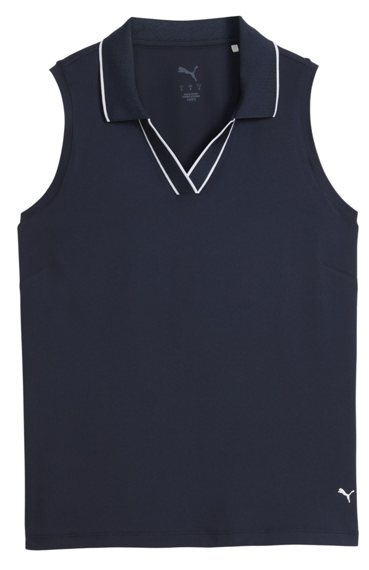 PUMA Women's CLOUDSPUN Essential Sleeveless Golf Polo product image