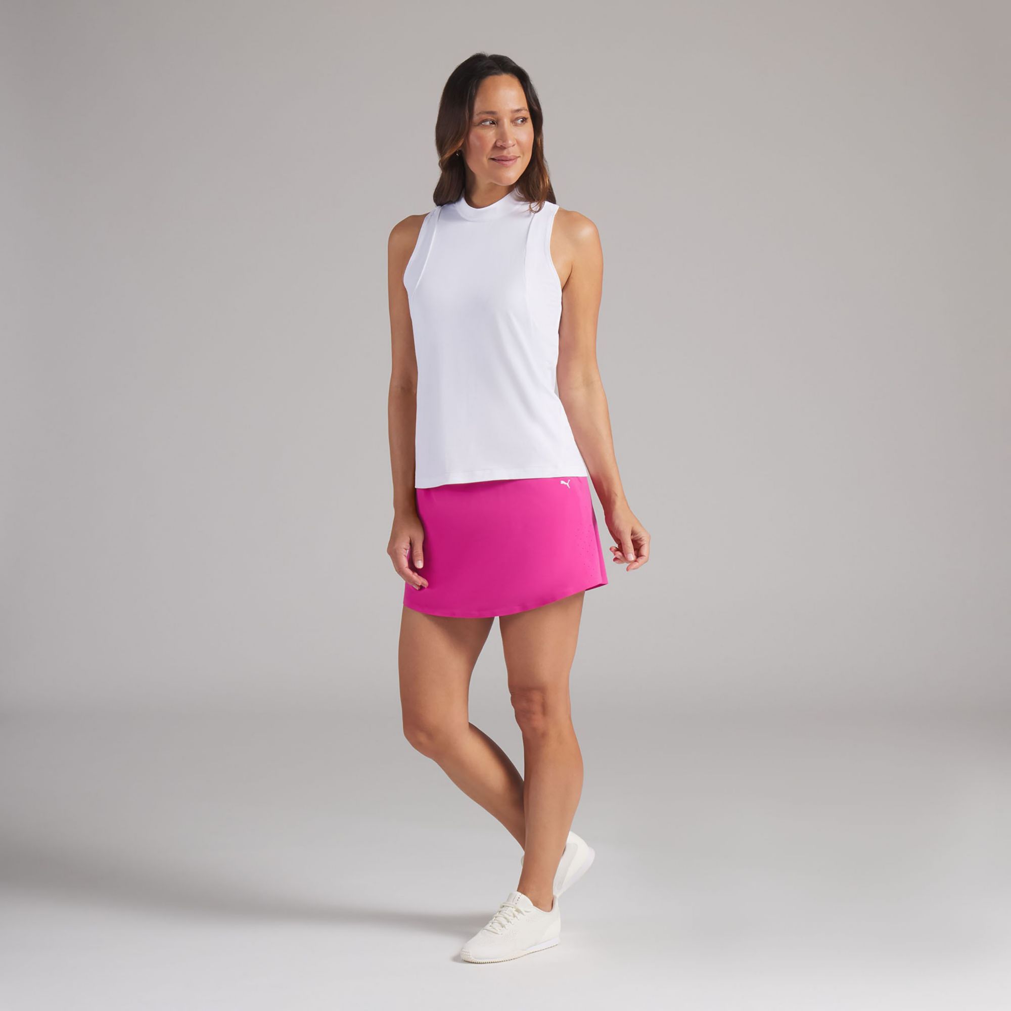 PUMA Women's Nylon Sport Sleeveless Mockneck Golf Shirt product image