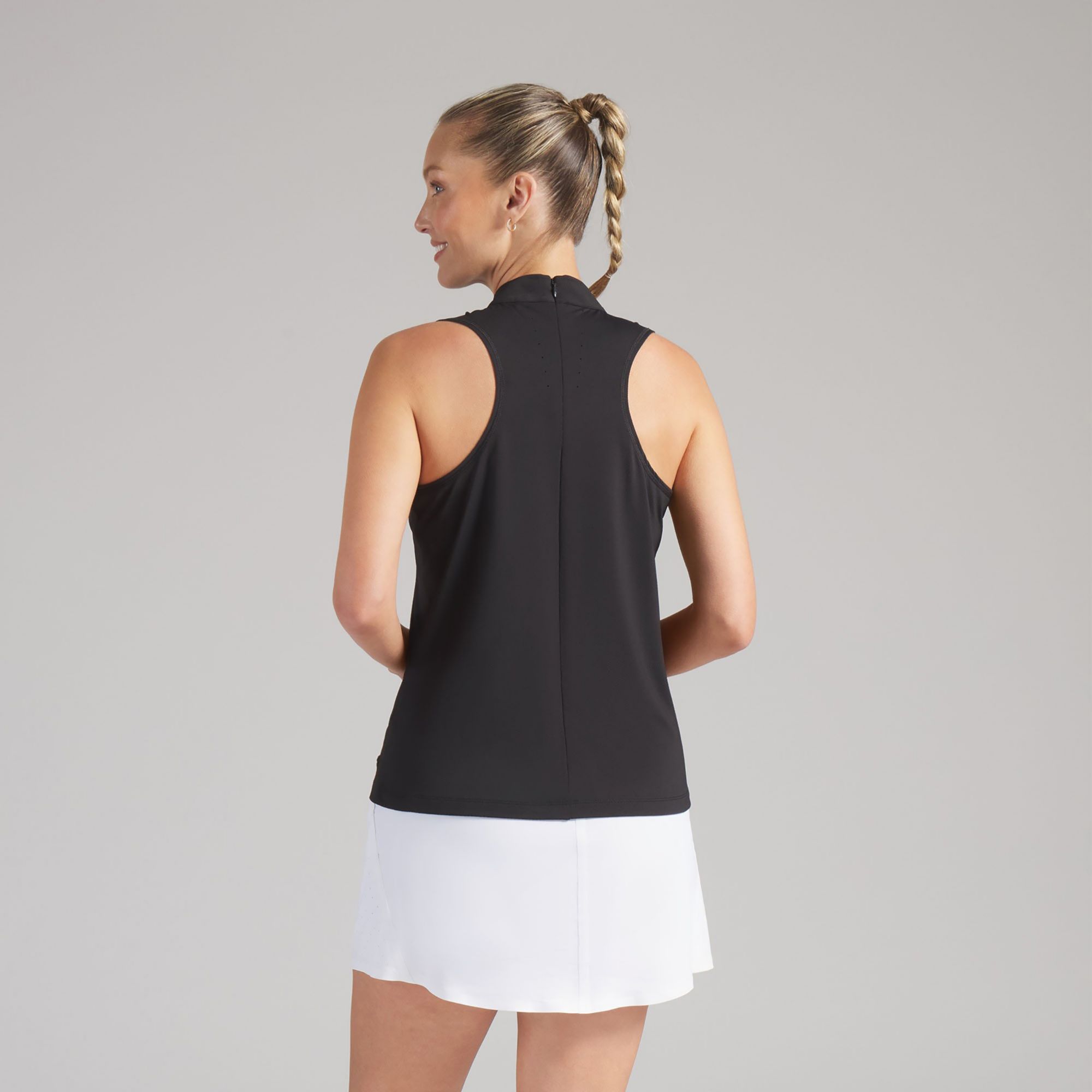 PUMA Women's Nylon Sport Sleeveless Mockneck Golf Shirt product image