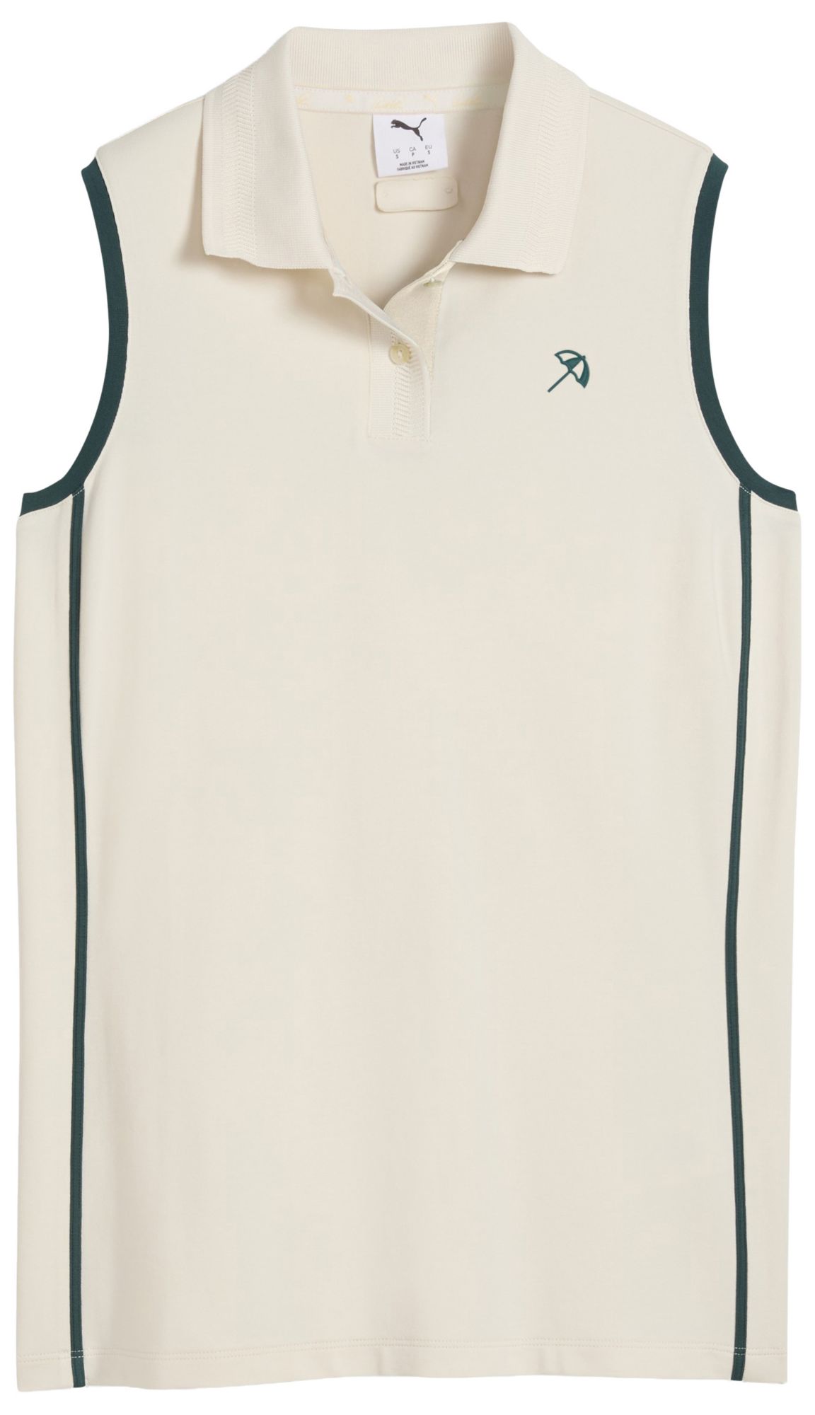 PUMA X AP Women's Modalon Piped Sleeveless Golf Polo product image