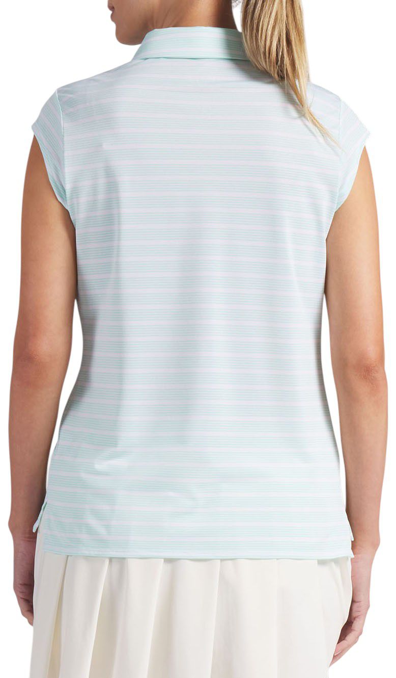PUMA Women's Pique Striped Cap Sleeve Golf Polo product image